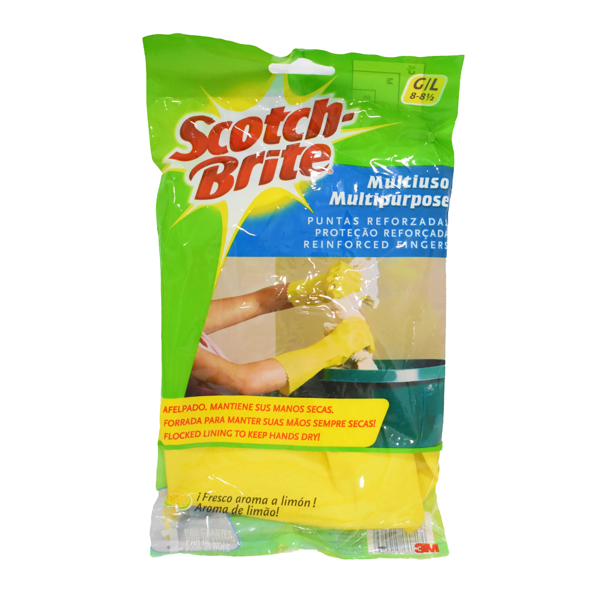 Guante Multiuso Scotch Brite Sb G X 2 Unidades