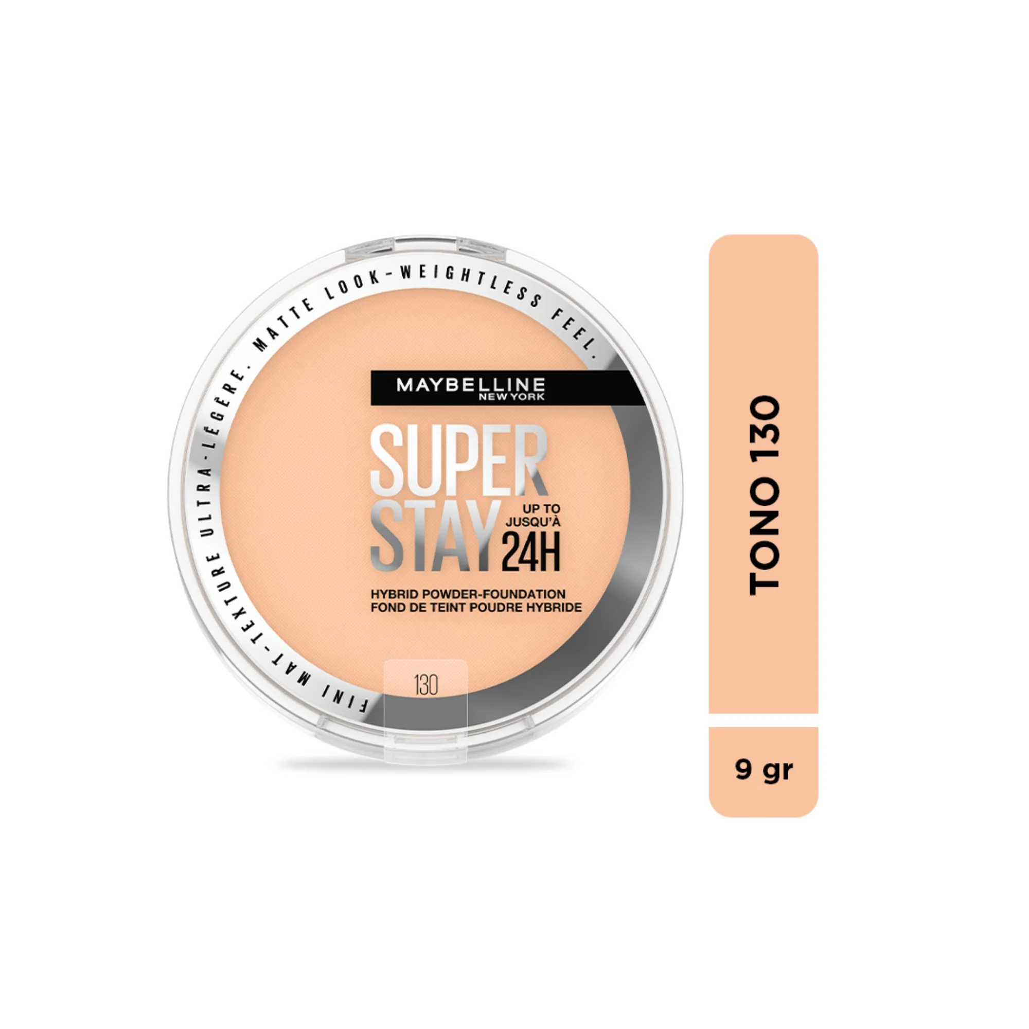 Polvo Maybelline Superstay Matte Look 24Hr Nro.130