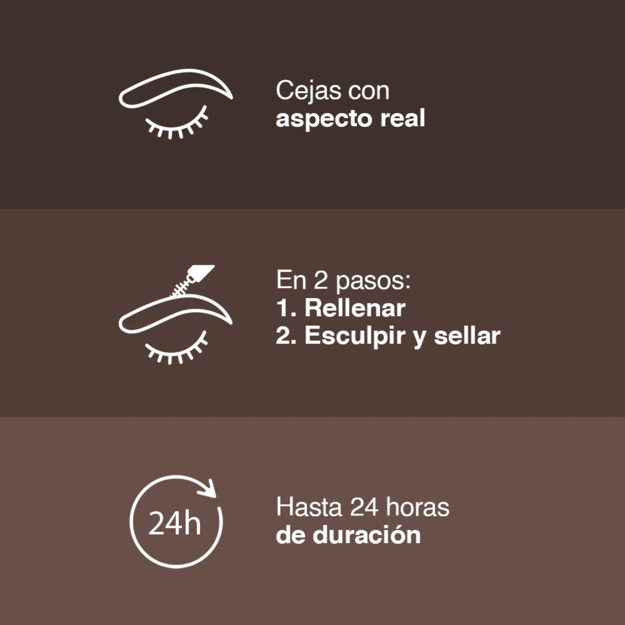 Delineador Maybelline Tatto Build A Brow 2 En 1 Tono 260 Deep Brow - Image 5