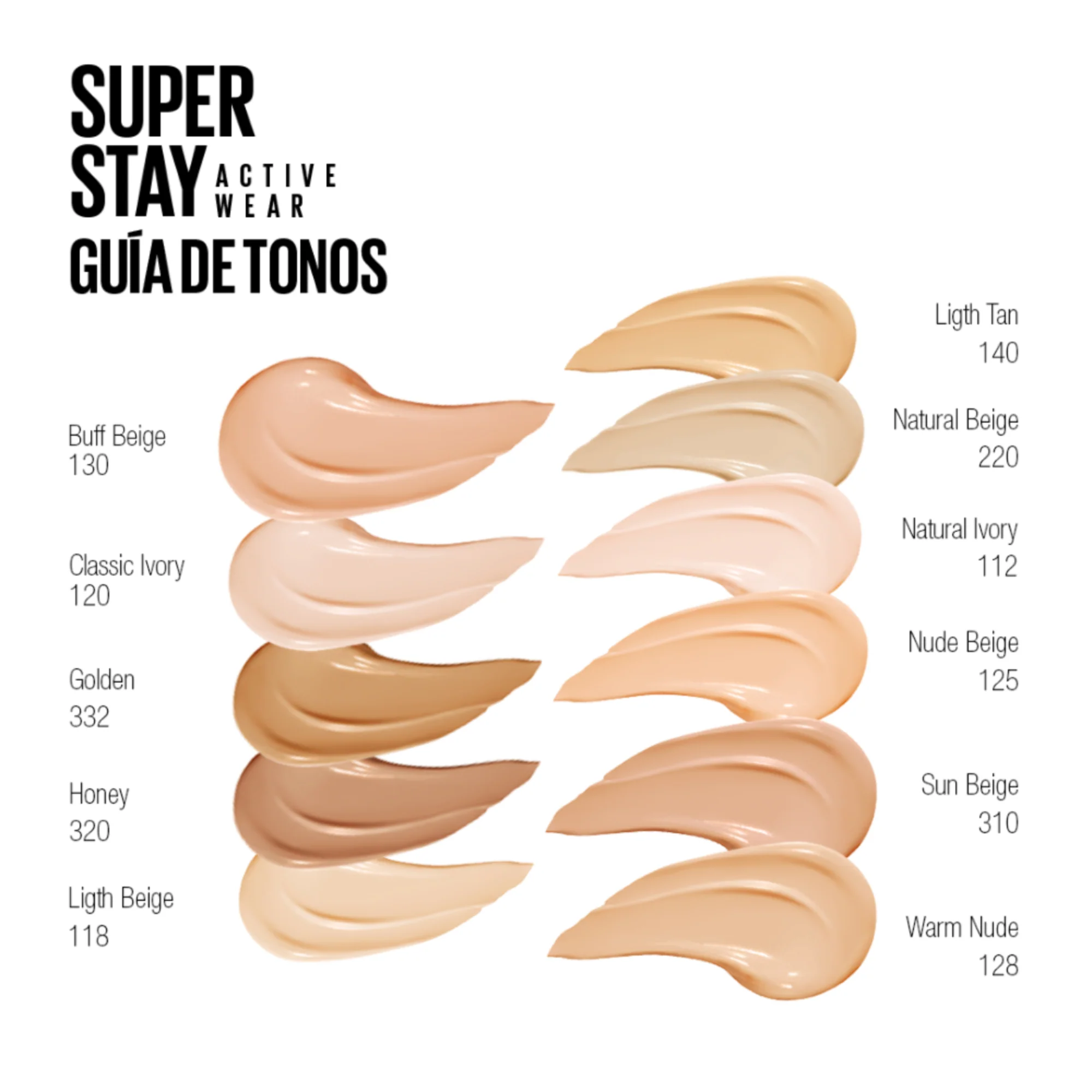 Base De Maybelline Superstay Full Coverage 310 Sun Beige X 30Ml - Image 4