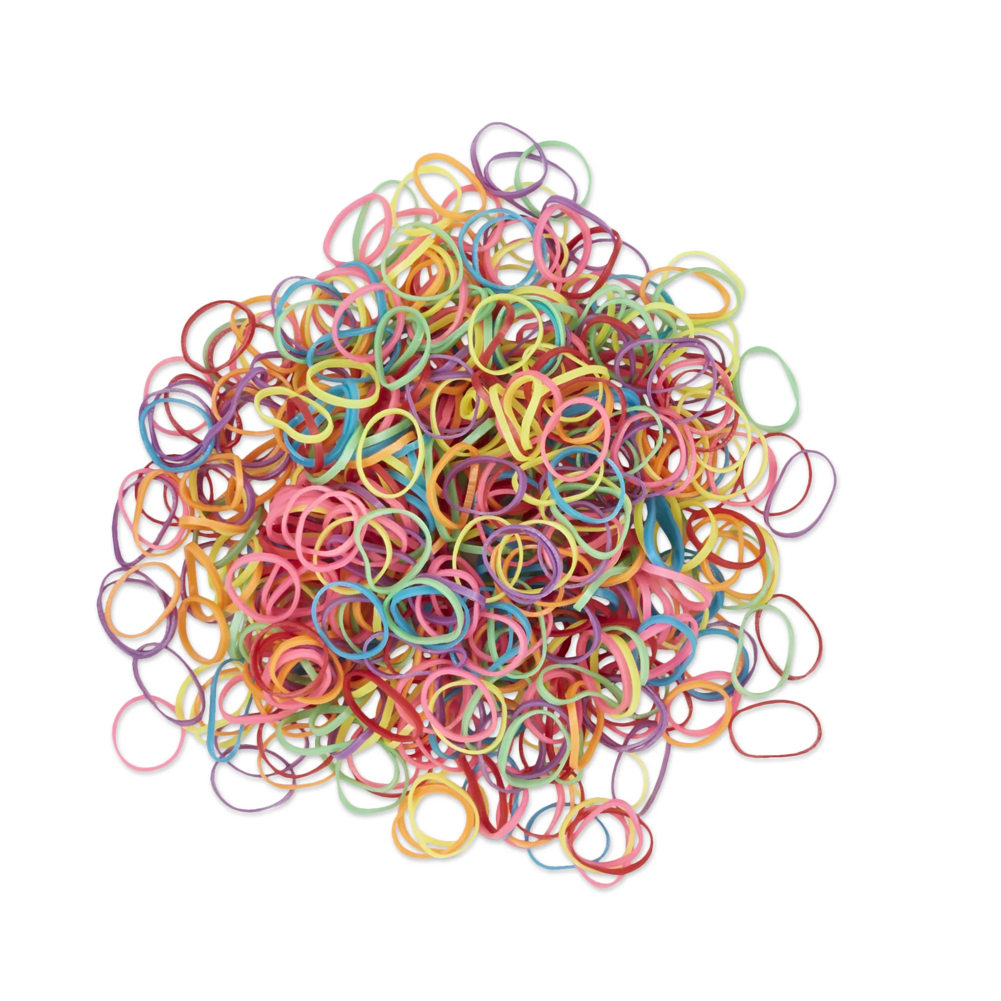 Bandas Elásticas Scunci Polybands Colores Surtidos X 500 Piezas - Image 3