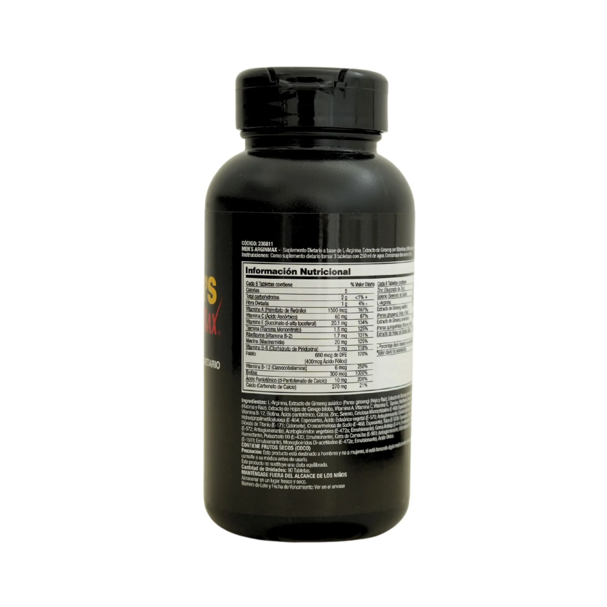 Arginmax Men Multivitaminico X 90 Tabletas - Image 3