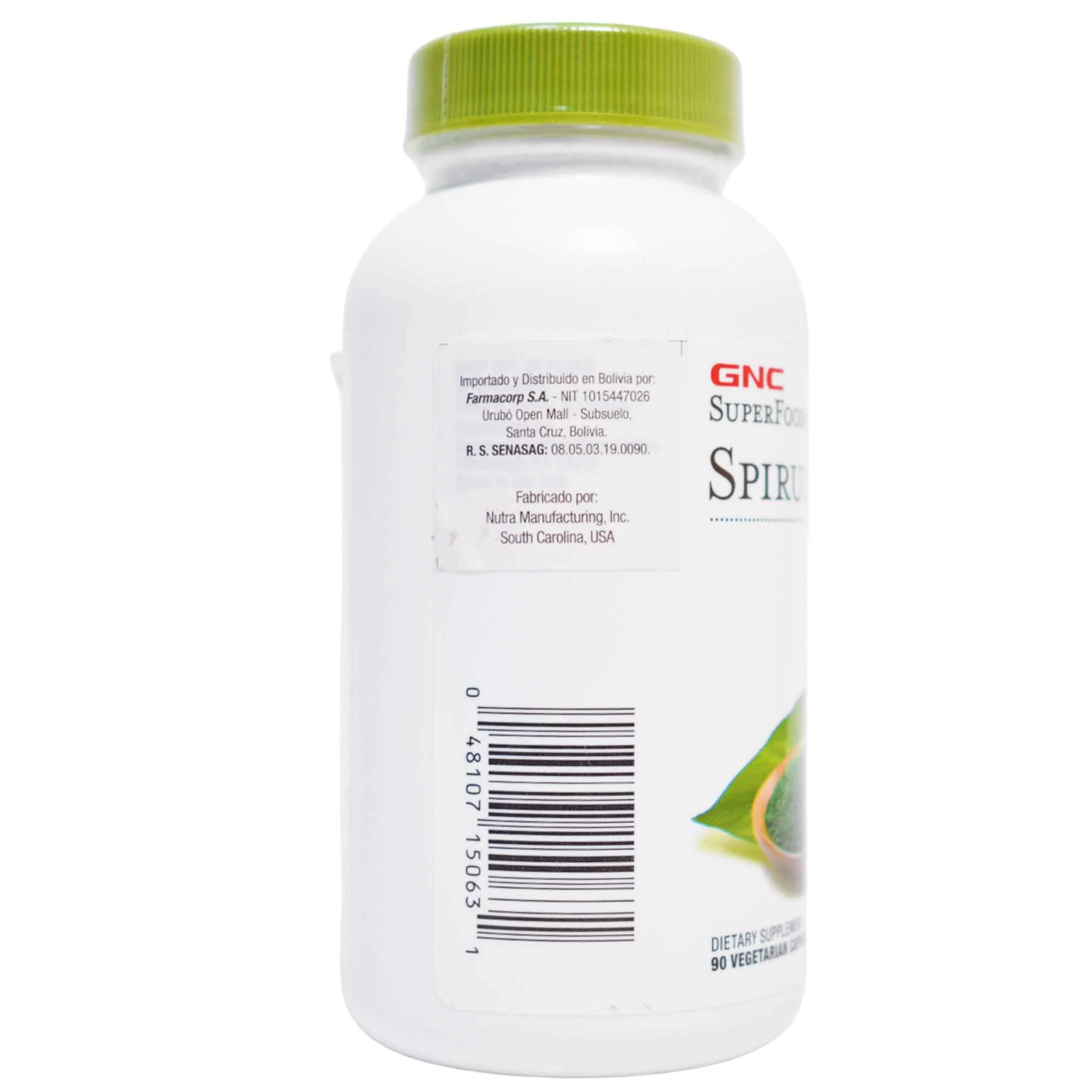 Spirulina 500Mg Suplemento Espirulina X 90 Capsulas - Image 3