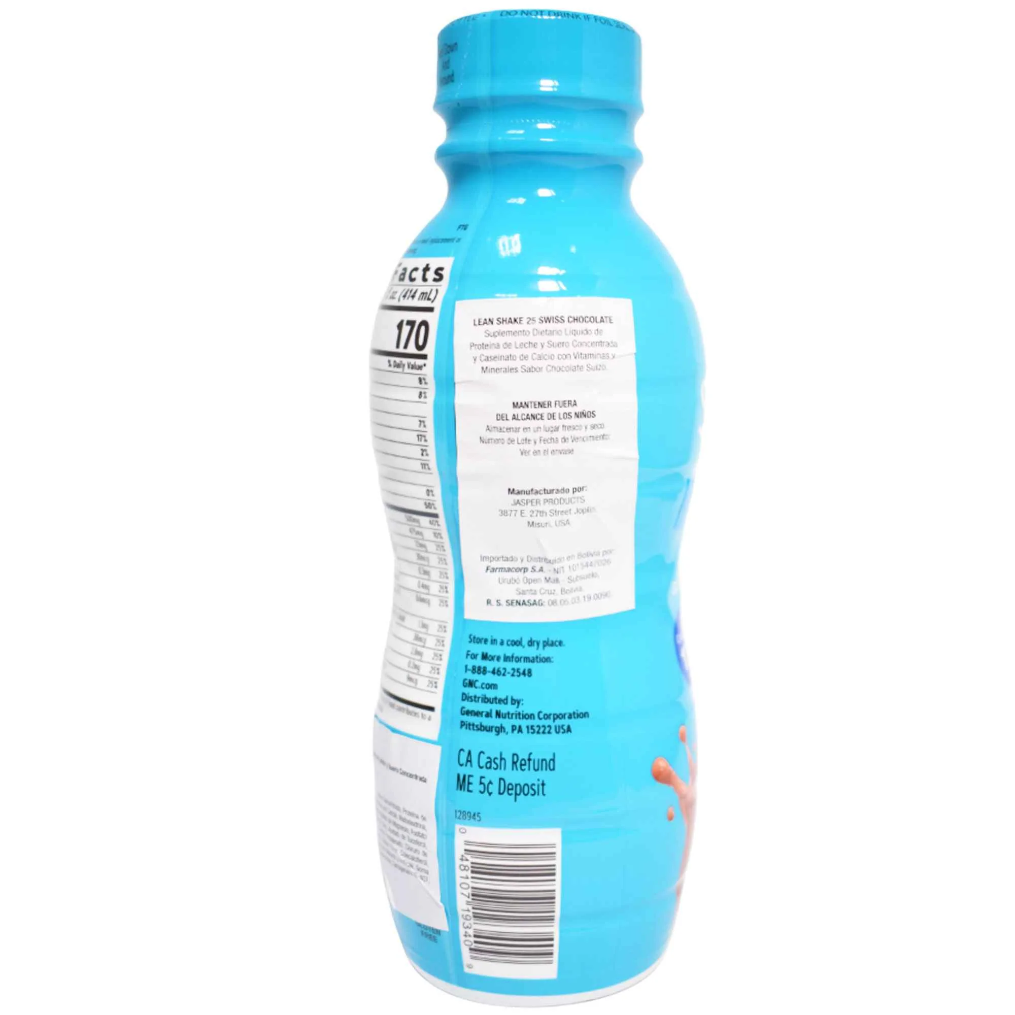 Lean Shake Protein 25 Swiss Chocolate Proteina X 414Ml - Image 3