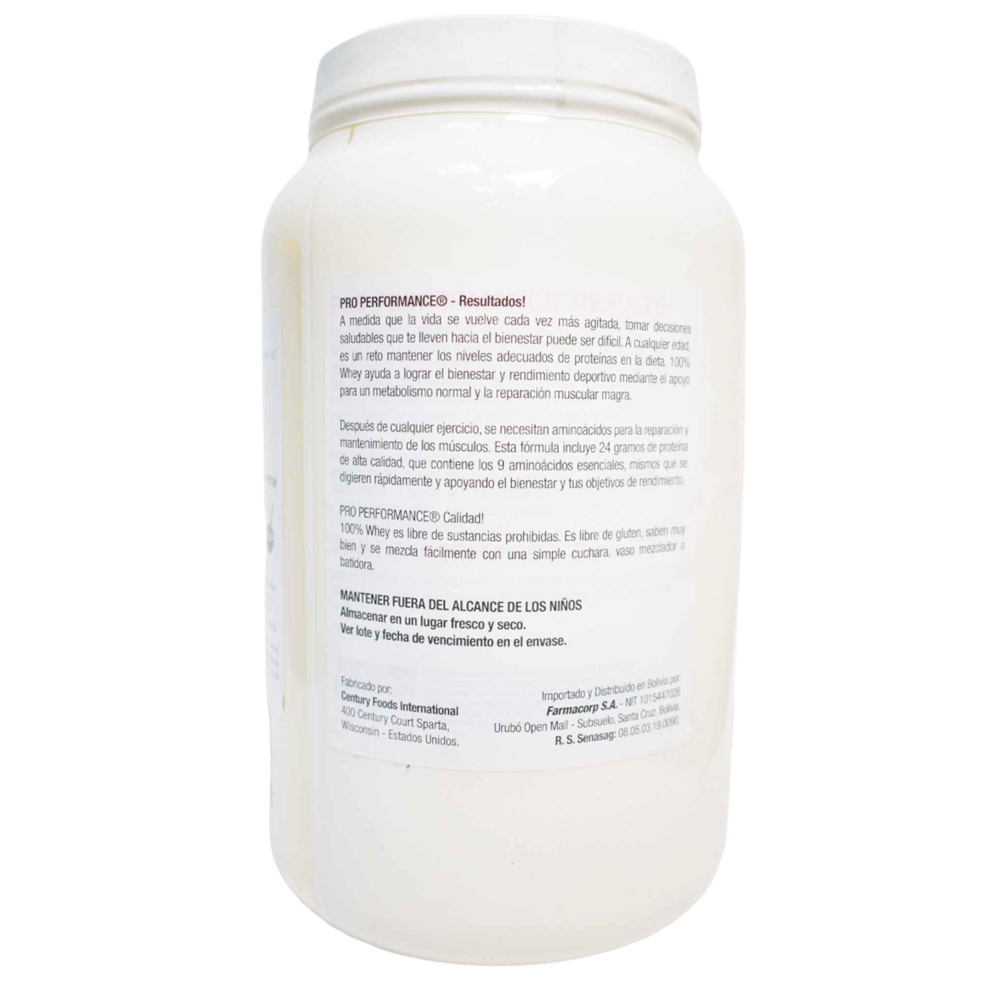 100% Whey Protein Vanilla Cream Proteina X 850G - Image 3