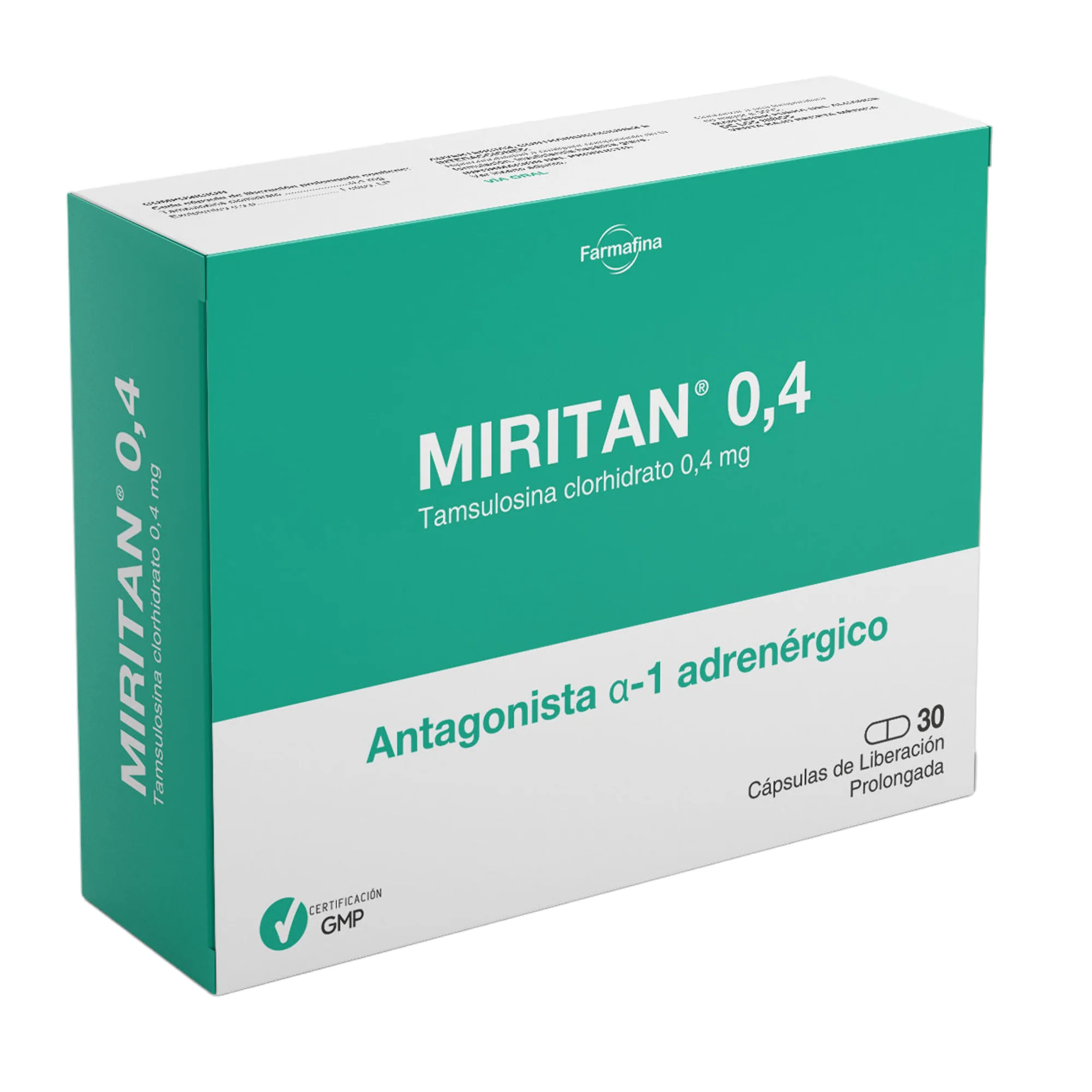 Miritan 0.4Mg Tamsulosina X Capsula De Liberación Prolongada - Image 2