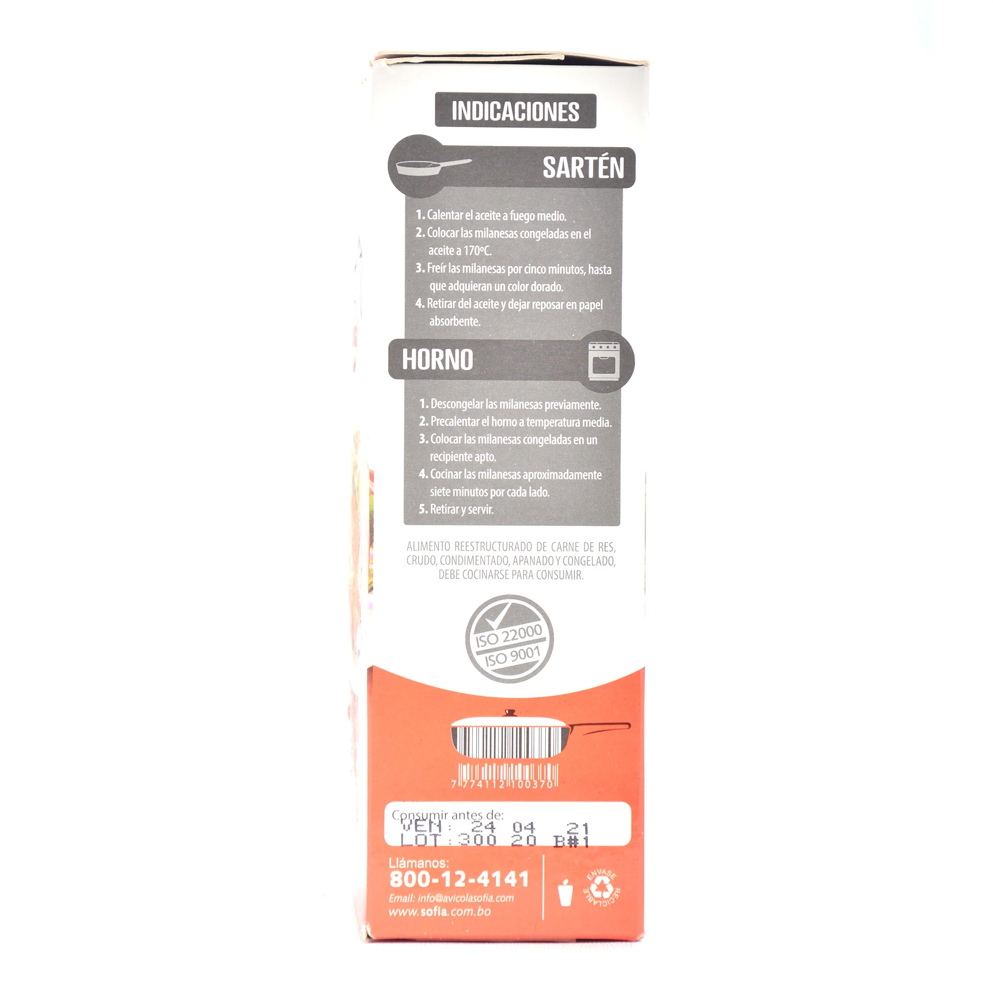 Milanesa De Res Sofía 500G - Image 2