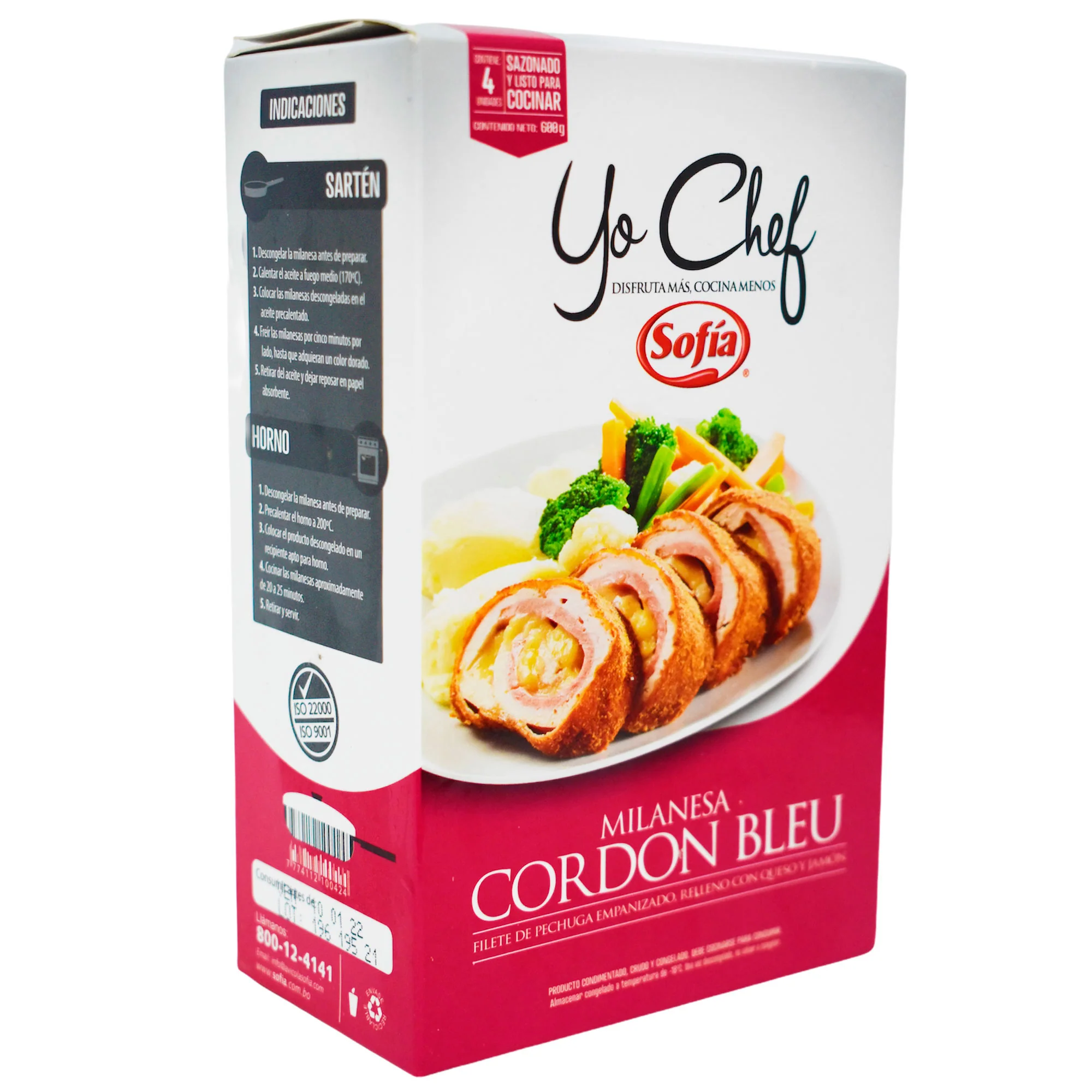 Milanesa Cordón Bleu Sofía 600G - Image 2