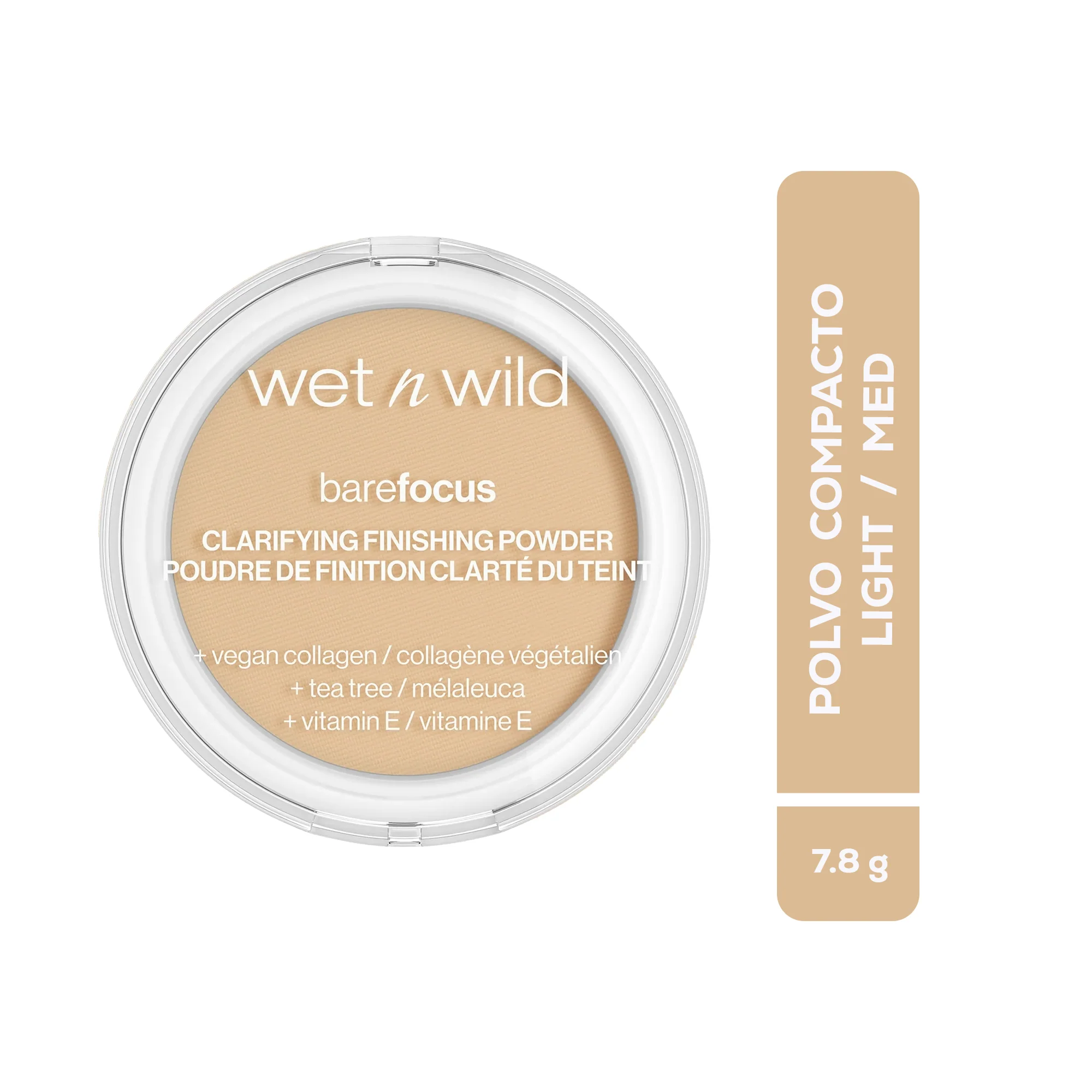 Polvo Compacto Wet N Wild Clarifying Light / Medium X 7.8G