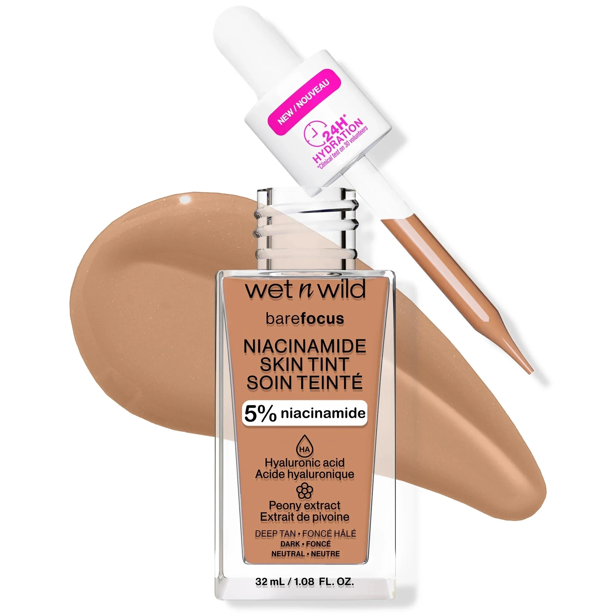 Tinta Serum Niacinamida Wet N Wild Deep Tan X 32Ml - Image 2