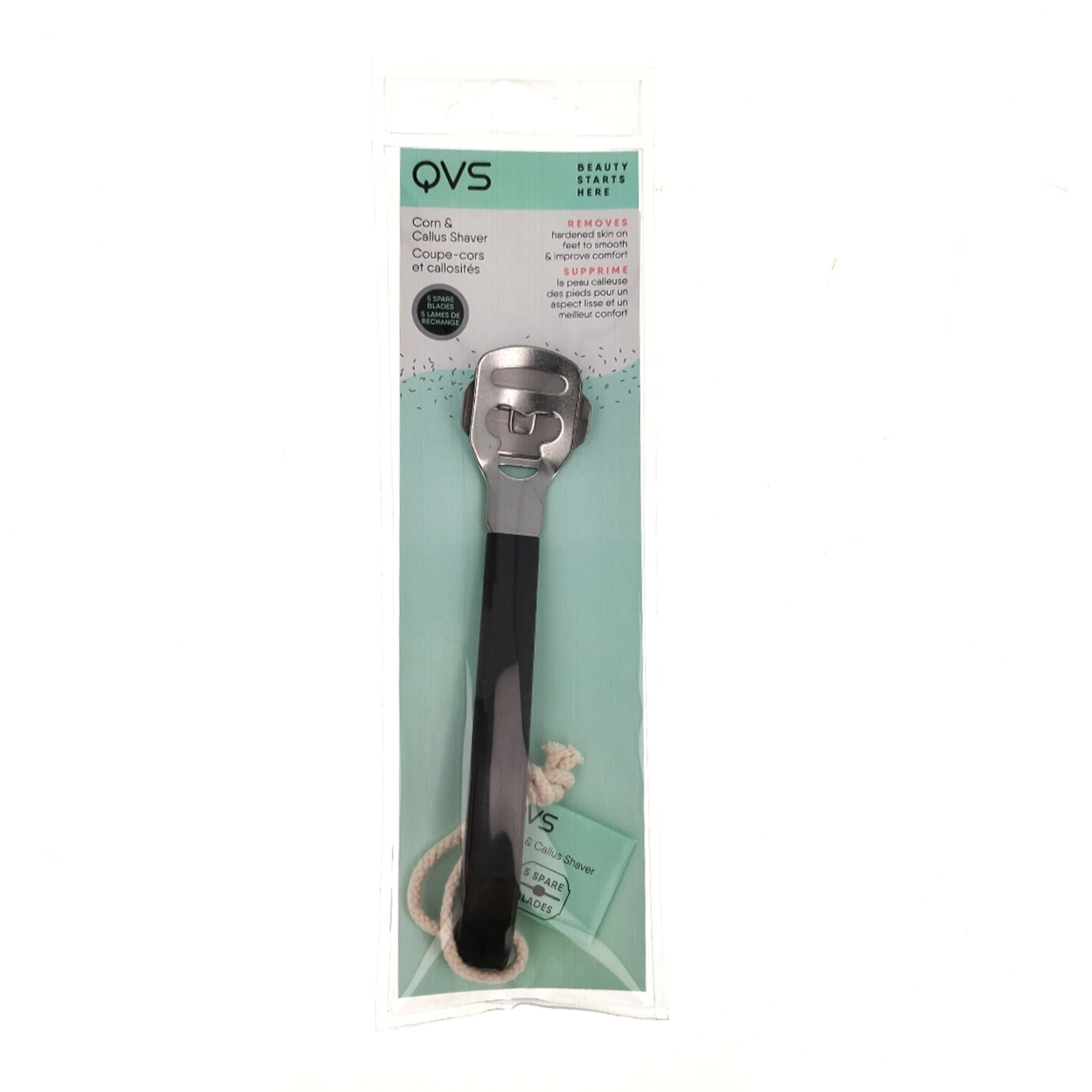Removedor De Callos Qvs Color Negro Perlado
