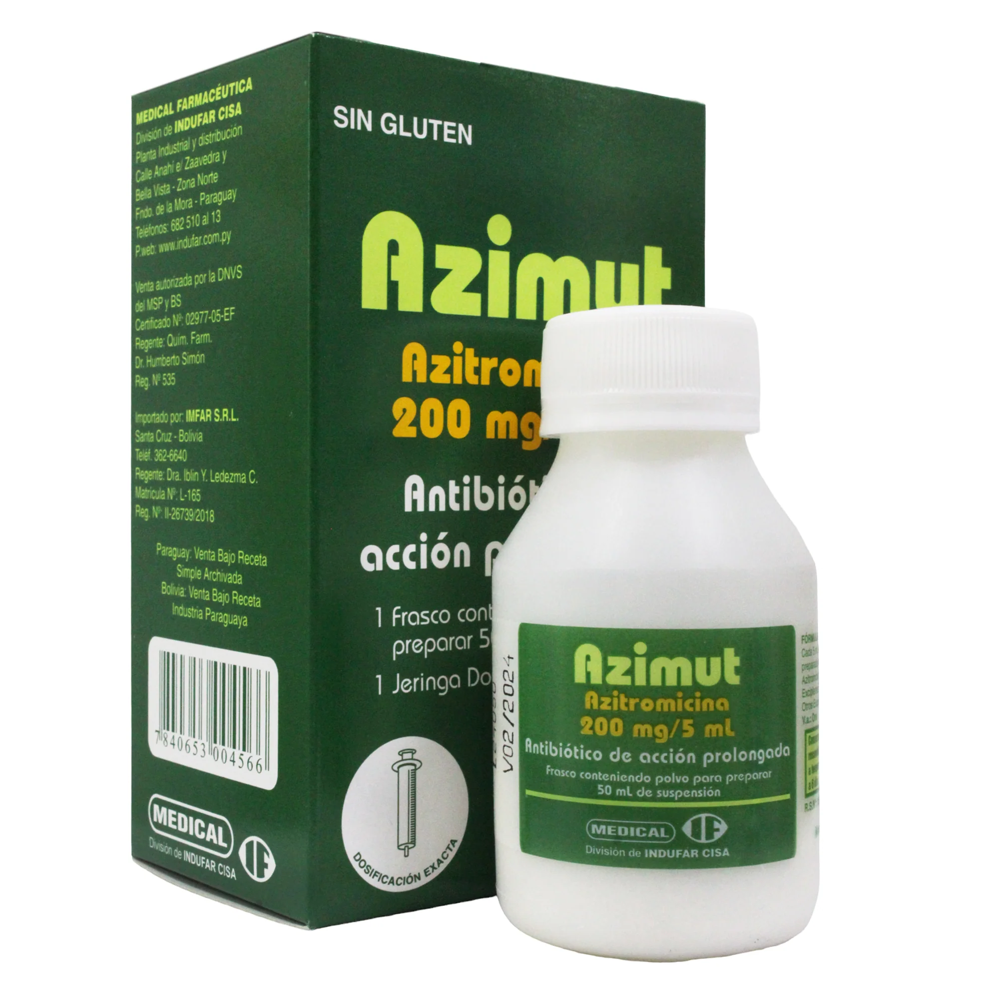 Azimut 200Mg 5Ml Susp X 50Ml Azitromicina - Image 6