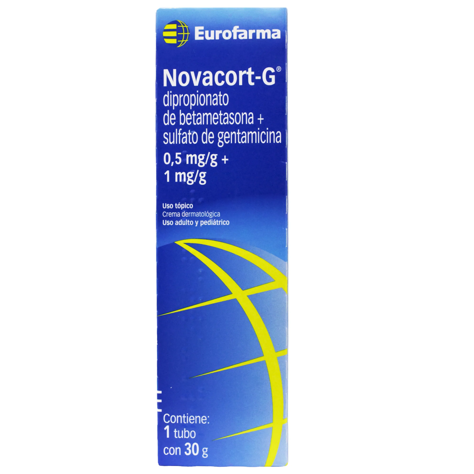 Novacort-G Betametasona 0.0005 Y Gentamicina Sulfato 0.001 Crema X 30G - Image 5