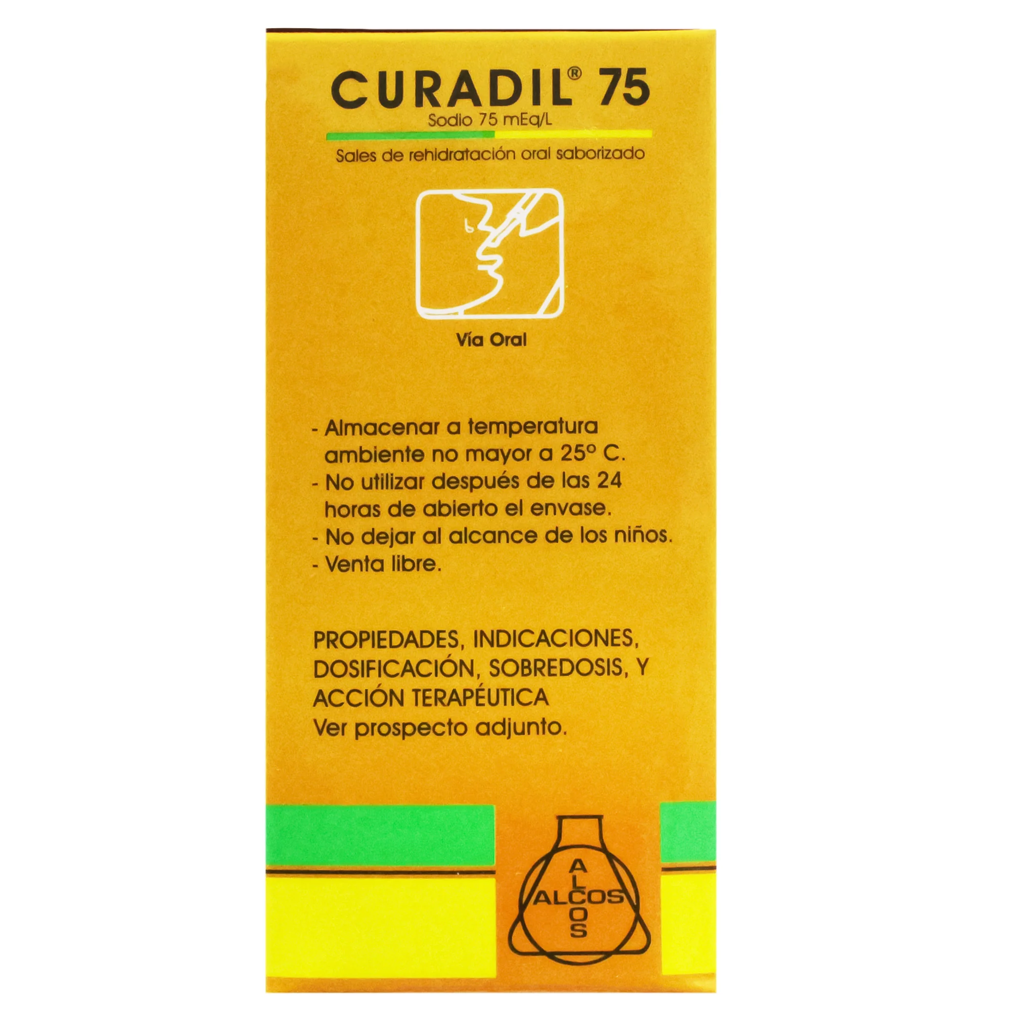 Curadil 75 Suero Oral Rehidratante X 250Ml - Image 4