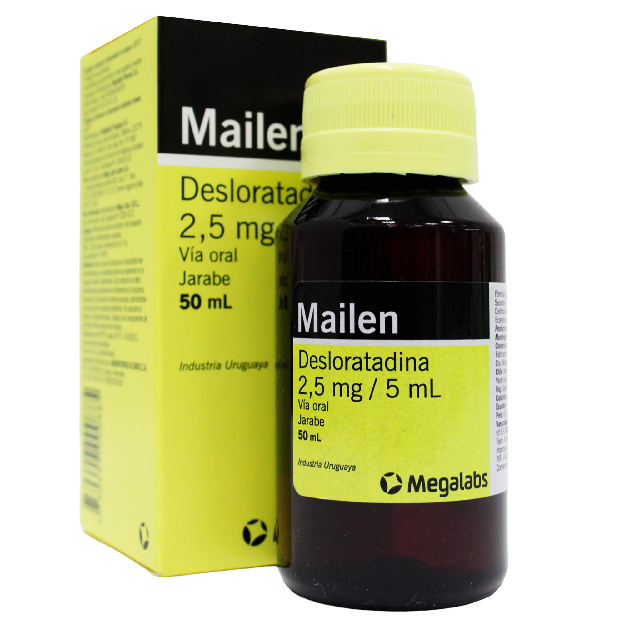 Mailen 2.5Mg 5Ml Desloratadina Jarabe X 50Ml - Image 5