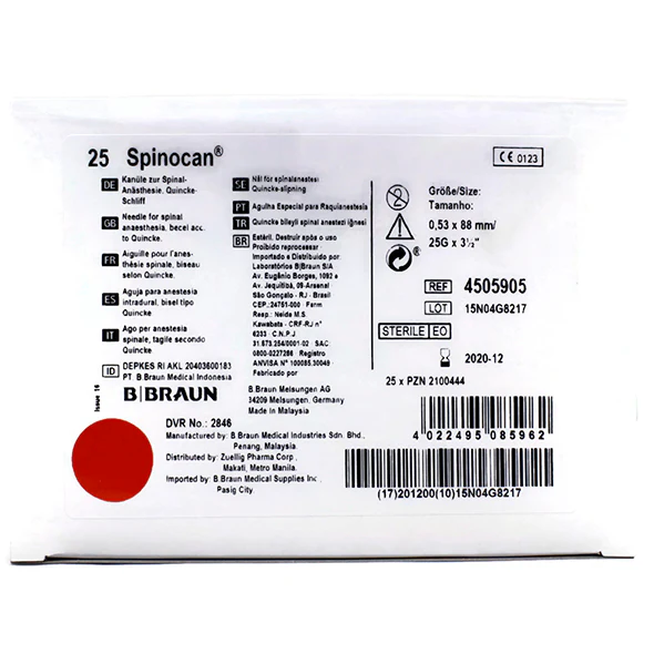 Spinocan 25 G X 3