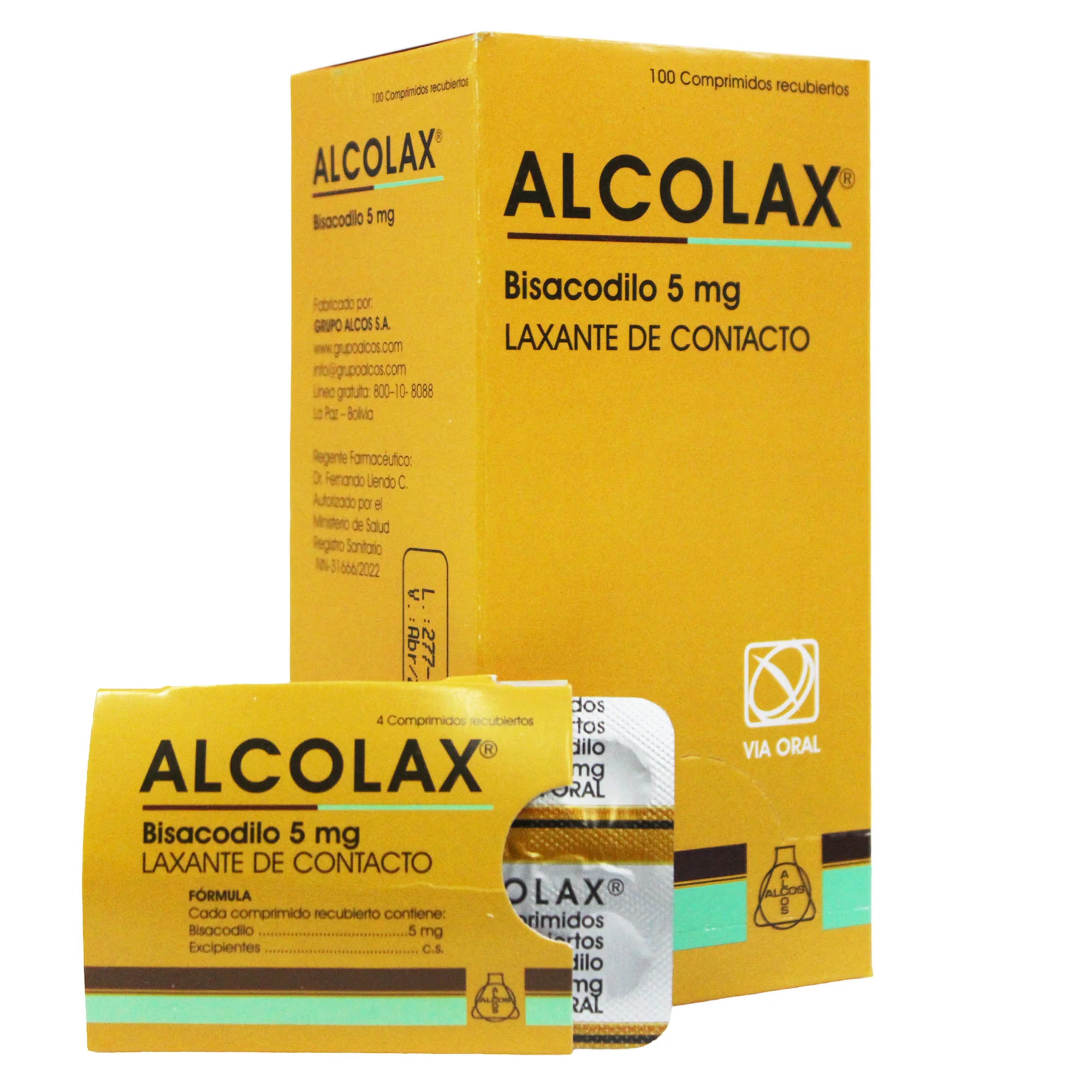 Alcolax 5Mg Bisacodilo X Tableta - Image 5