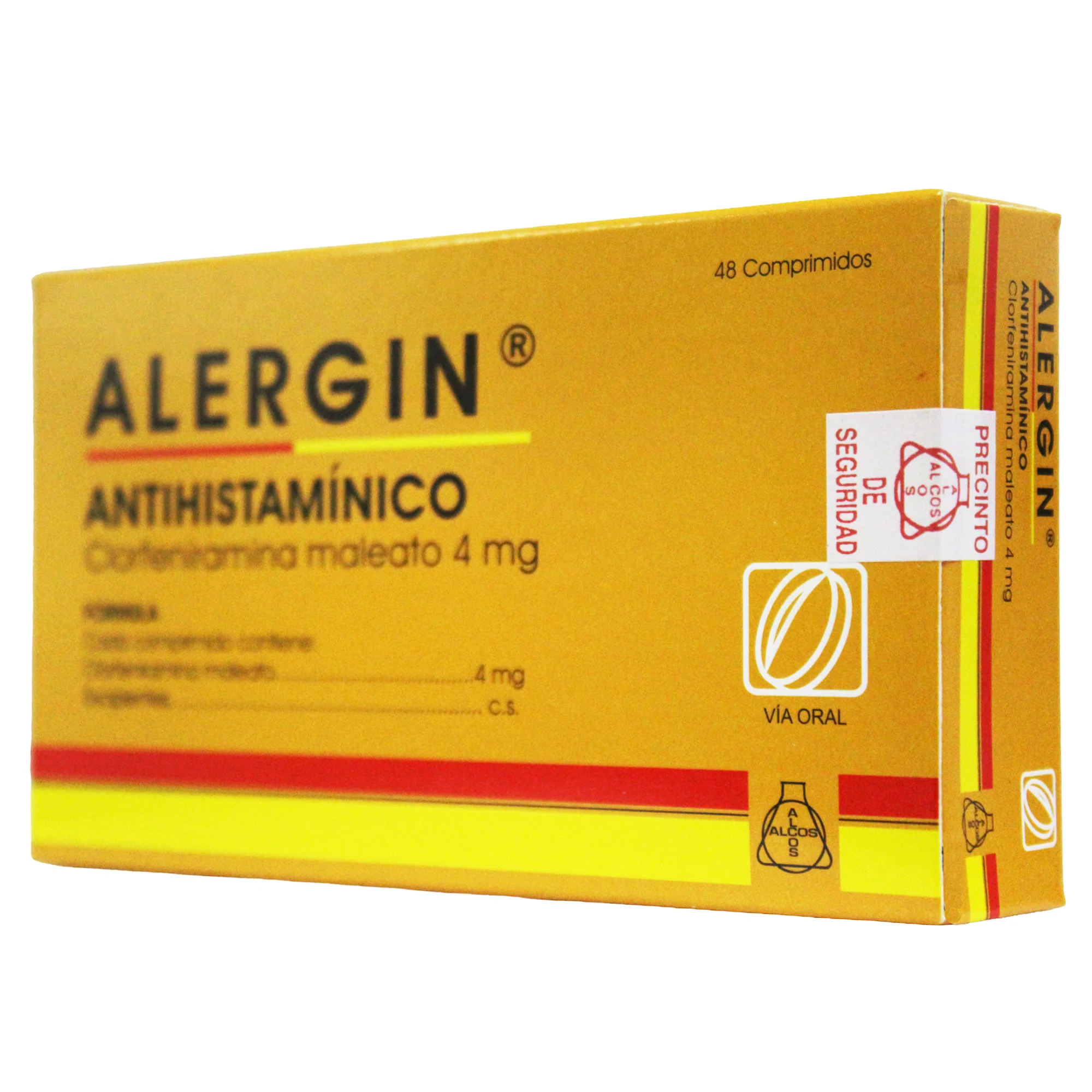 Alergin Clorfeniramina 4Mg Maleato X Tableta - Image 2