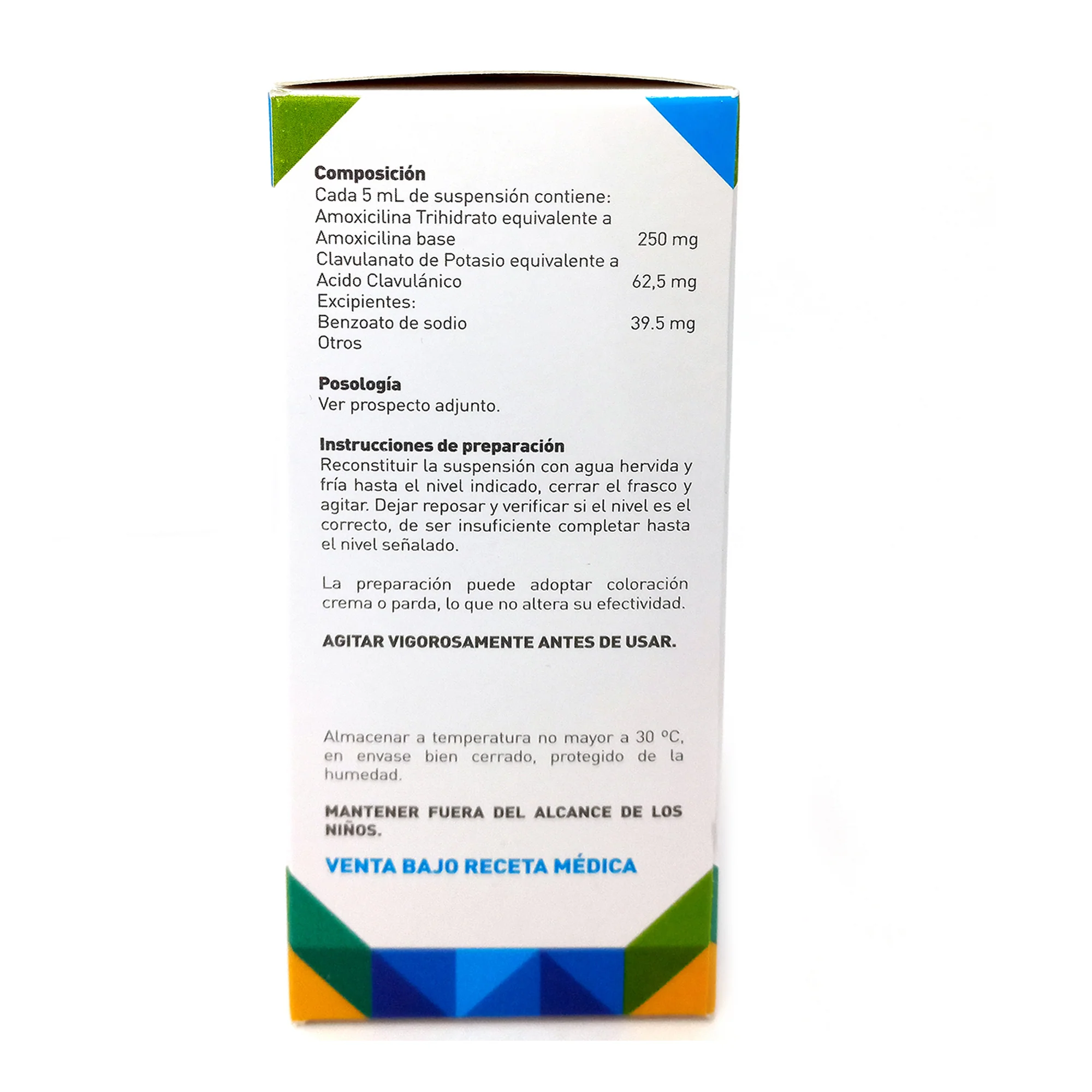 Amoxilanico Amoxicilina 250Mg Acido Clavulanico 62.5Mg X 100Ml - Image 2