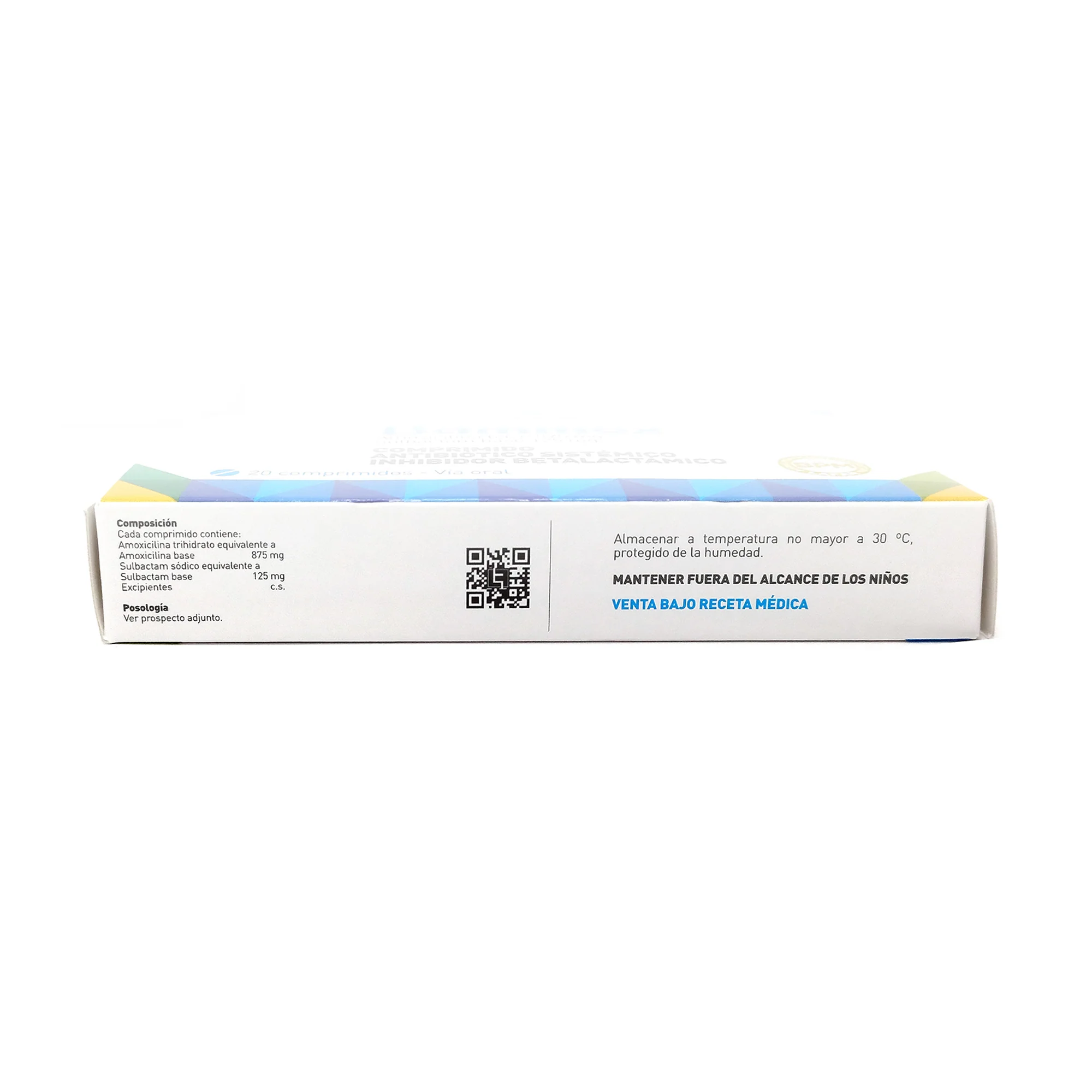 Bammox Amoxicilina 875Mg Y Sulbactam 125Mg X Tableta - Image 2