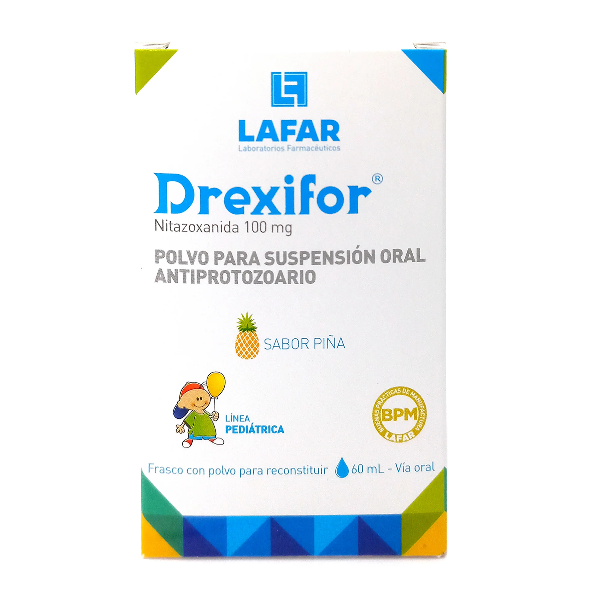 Drexifor 100Mg 5Ml Susp X 60Ml Nitazoxanida