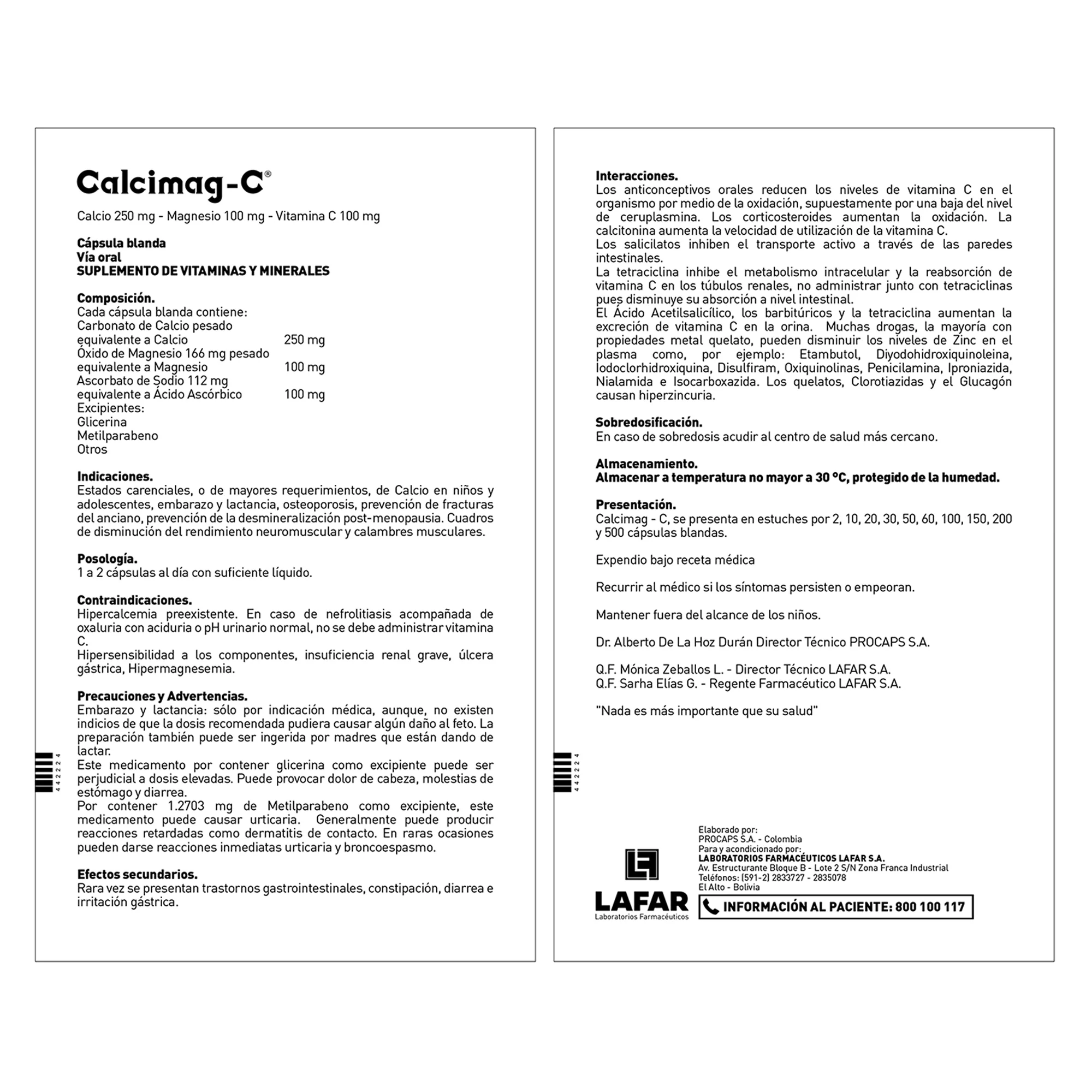 Calcimag-C X Capsula Blanda - Image 3