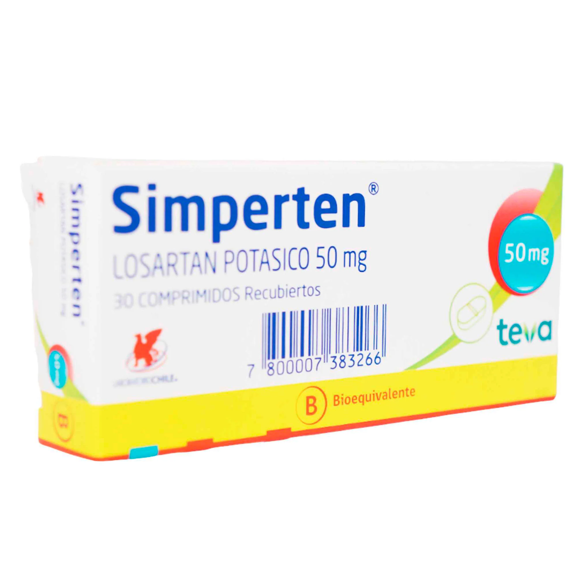 Simperten Losartan Potasico 50Mg X Tableta - Image 6