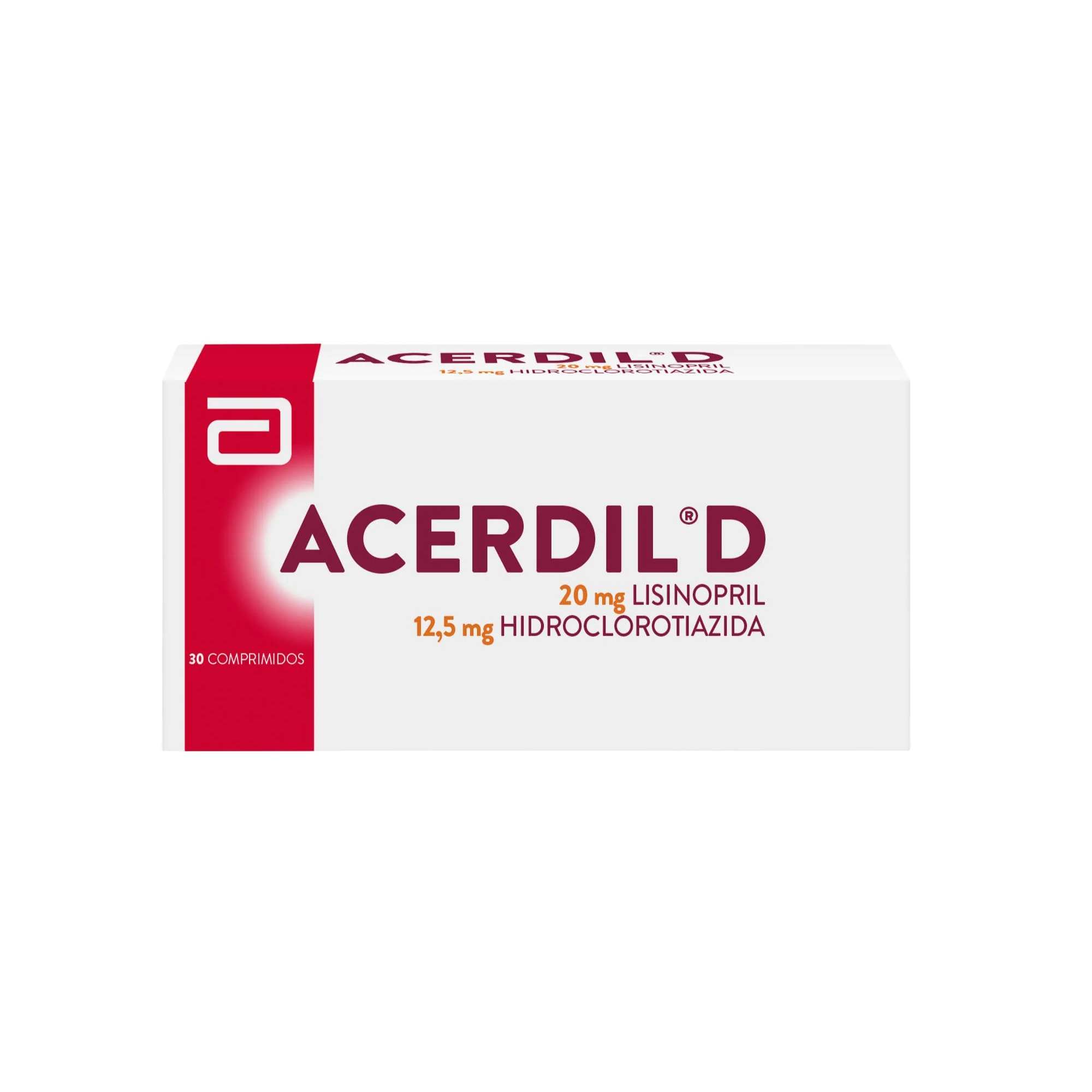 Acerdil D Lisinopril 20Mg Hidroclorotiazida 12.5Mg X Comprimido - Image 2