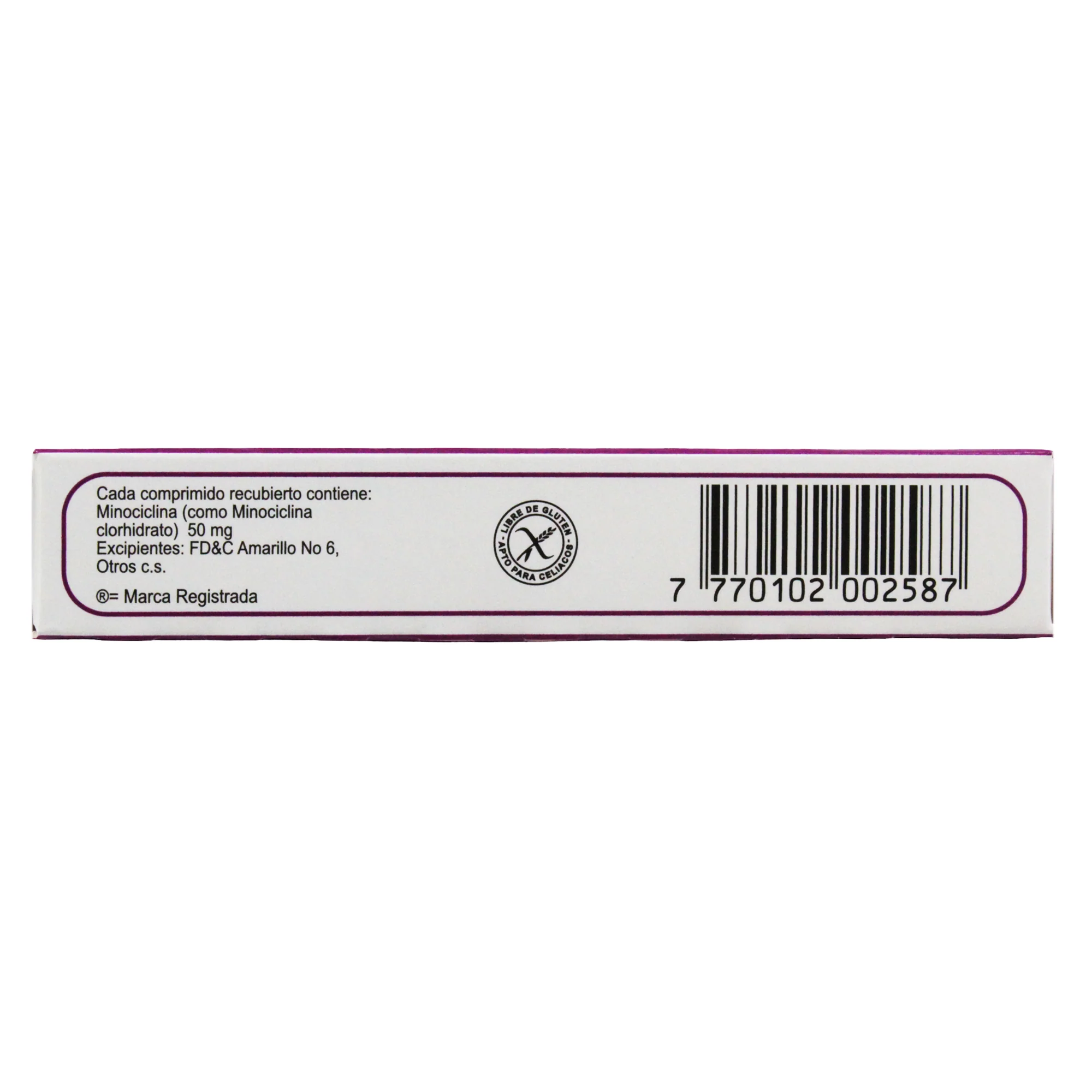 Bagomicina 50Mg Minociclina X Tableta - Image 3
