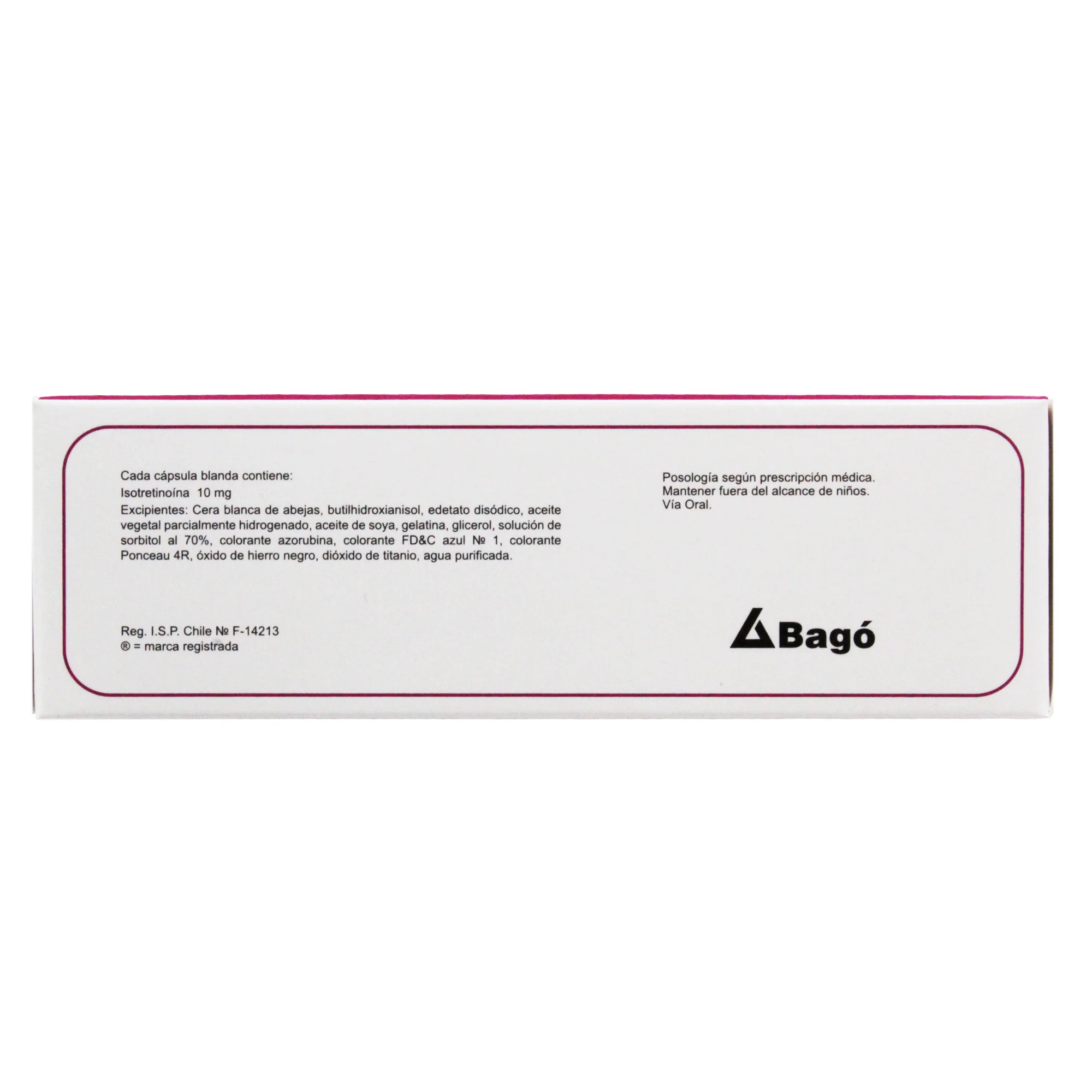 Acnotin 10Mg Isotretinoina X Capsula Blanda - Image 3