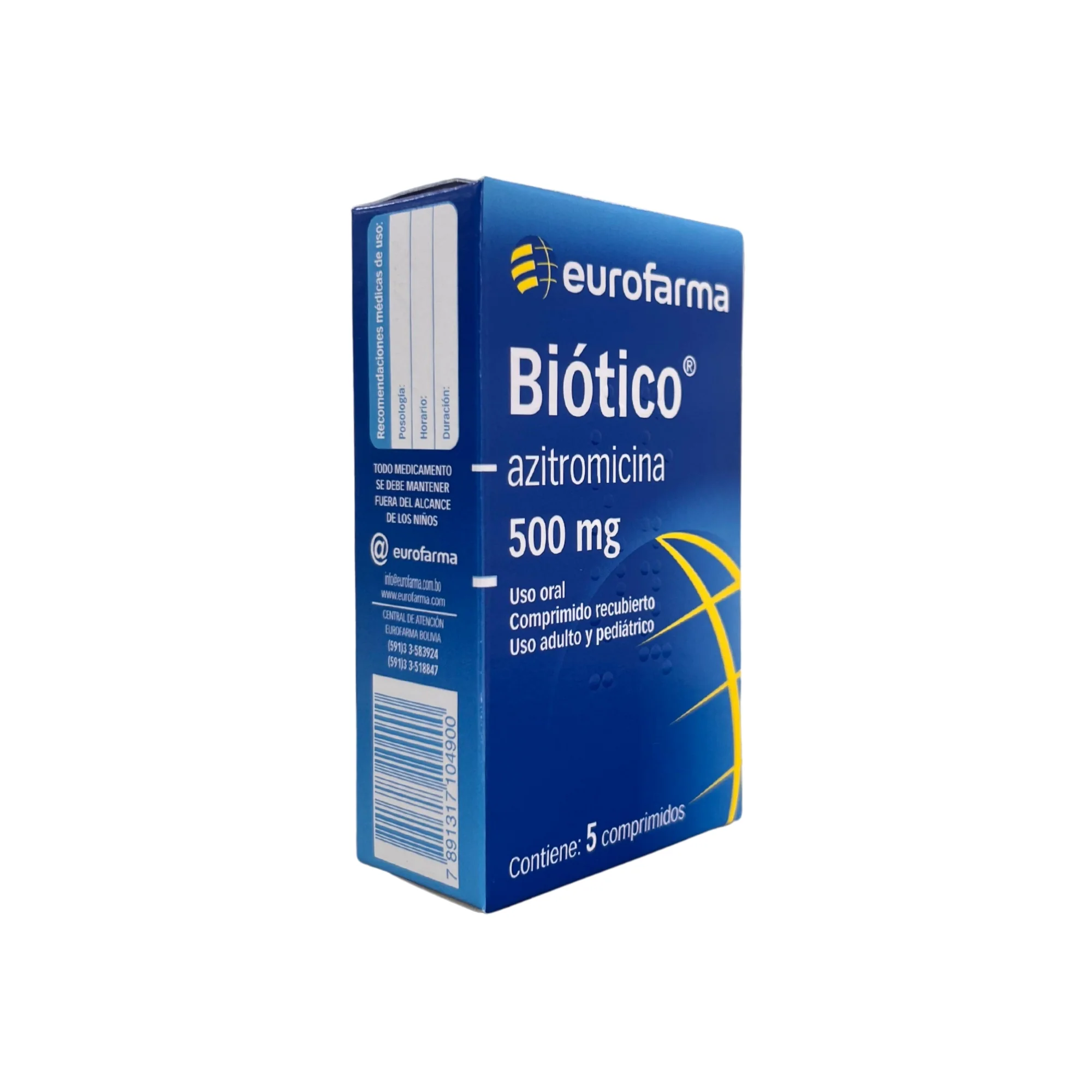 Biotico Azitromicina 500Mg X Comprimido - Image 2