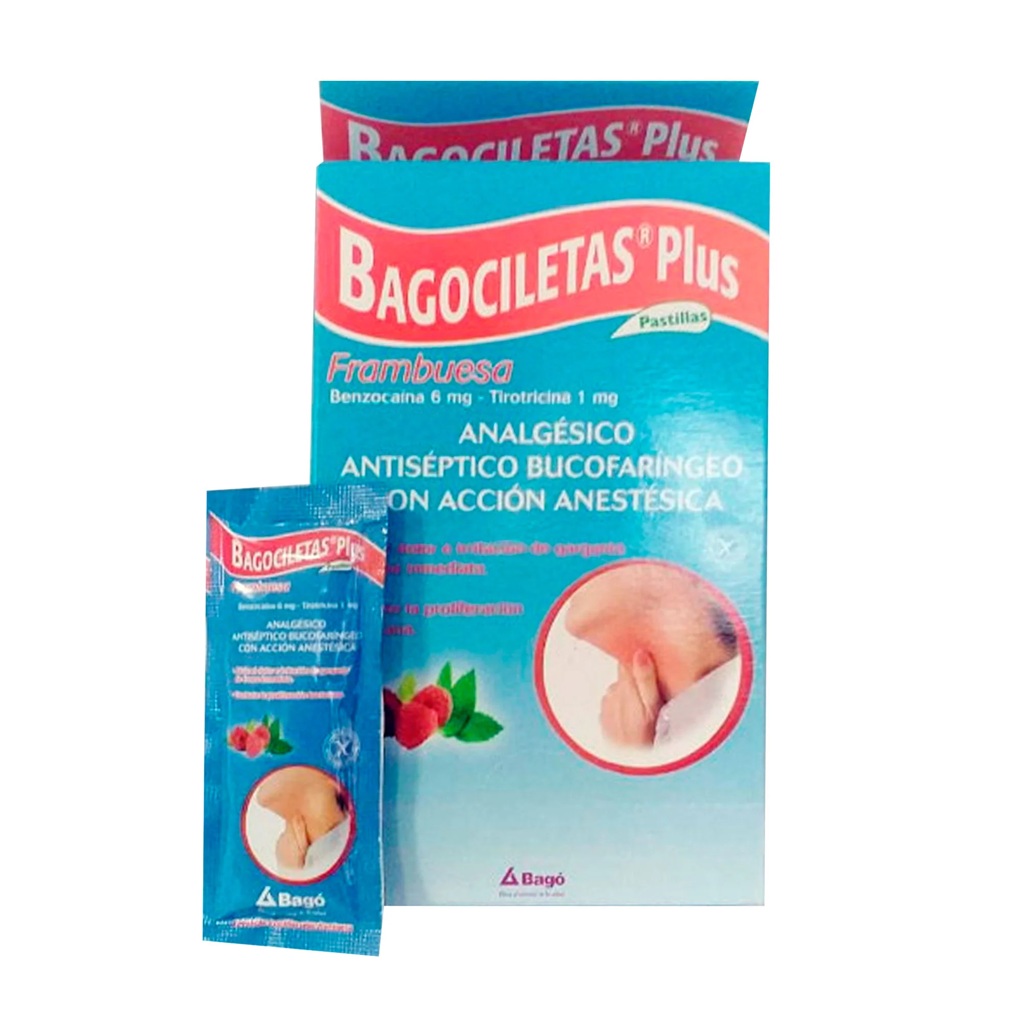 Bagociletas Plus Frambuesa X Sobre