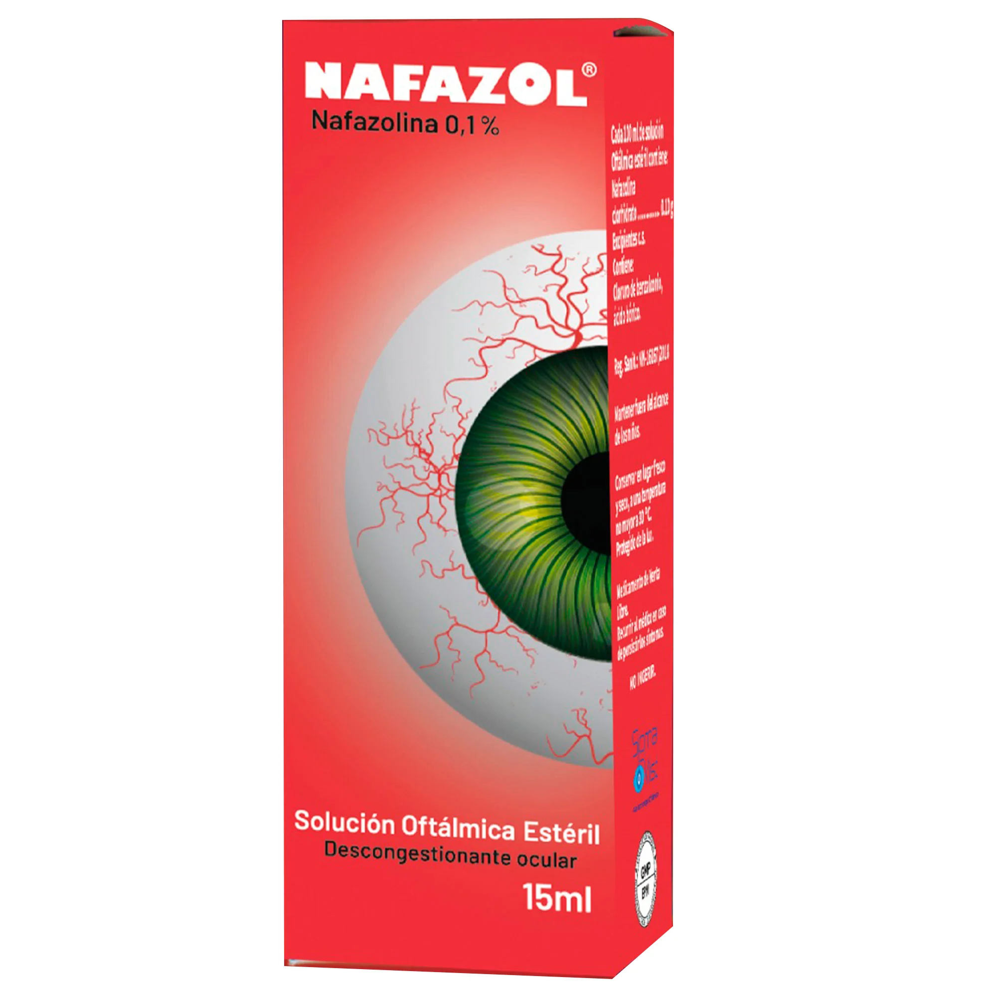 Nafazol 0.1% Colirio X 15Ml Nafazolina