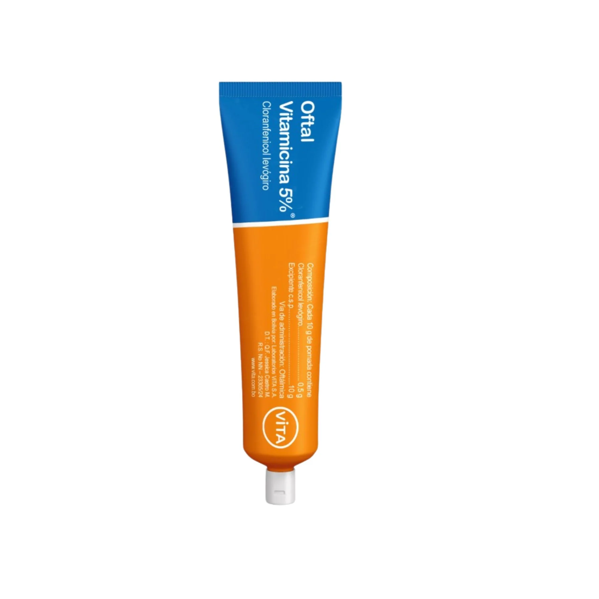 Oftal Vitamicina Cloranfenicol Colirio 5% X 10Ml - Image 2