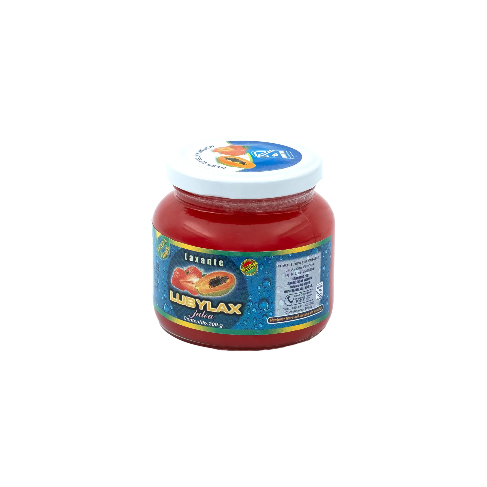 Lubilax Laxante Jalea Papaya Frutil X 200G - Image 2