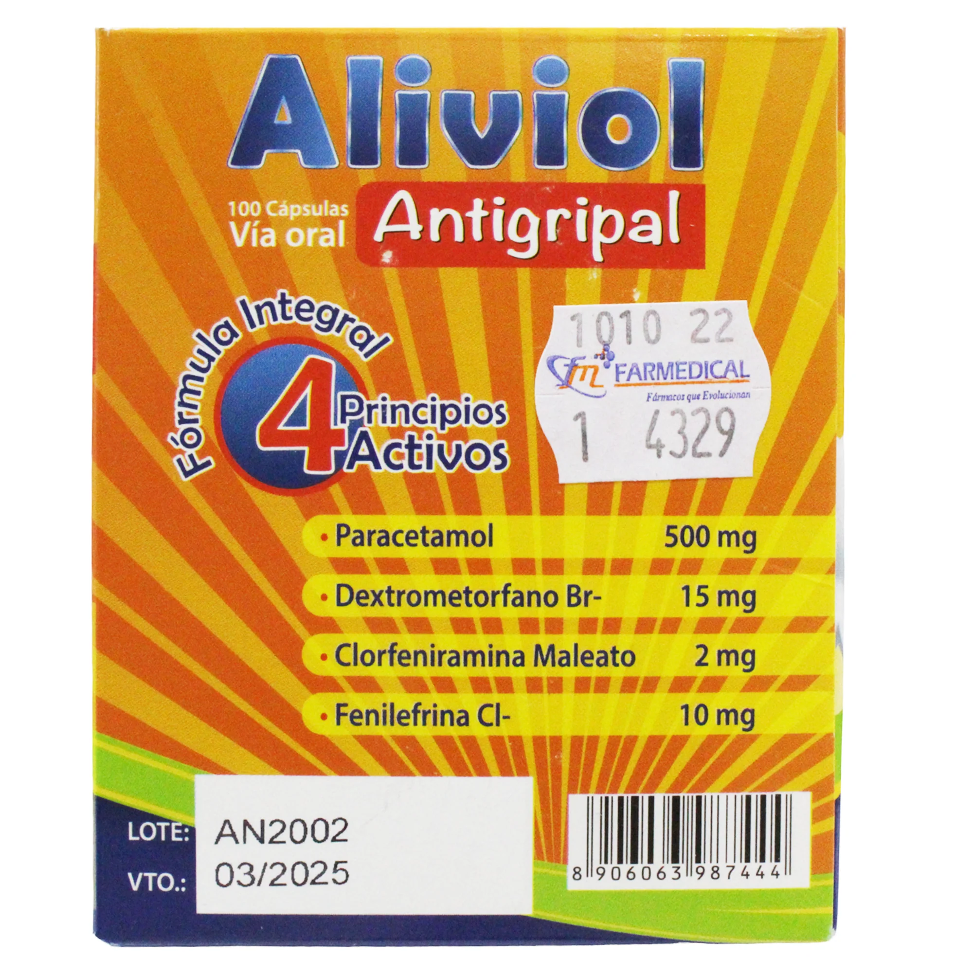 Aliviol Antigripal X Capsula - Image 3
