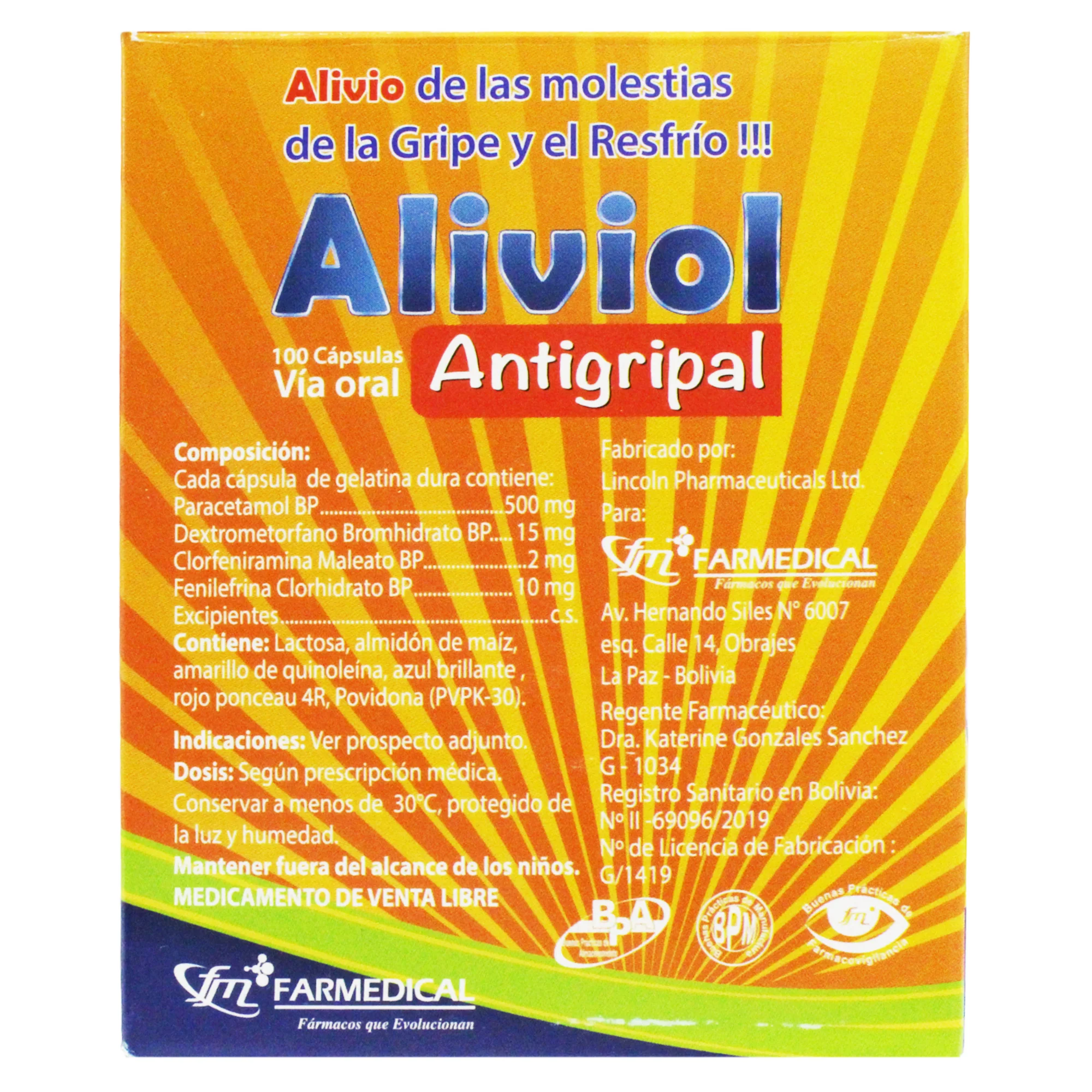 Aliviol Antigripal X Capsula - Image 4