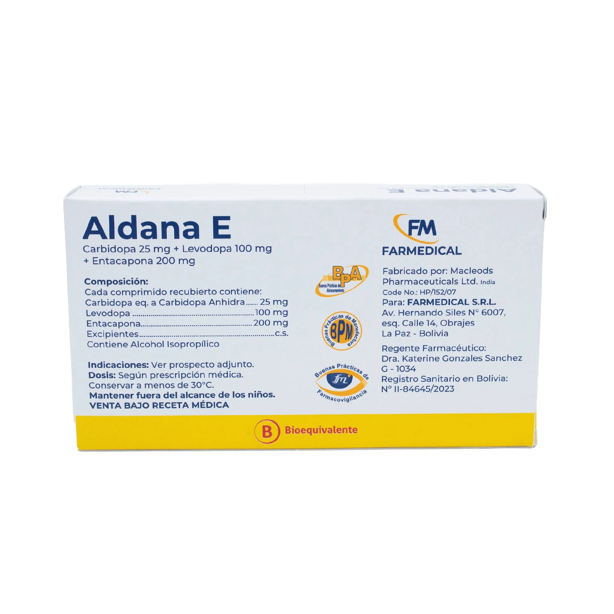 Aldana E X Comprimido - Image 3