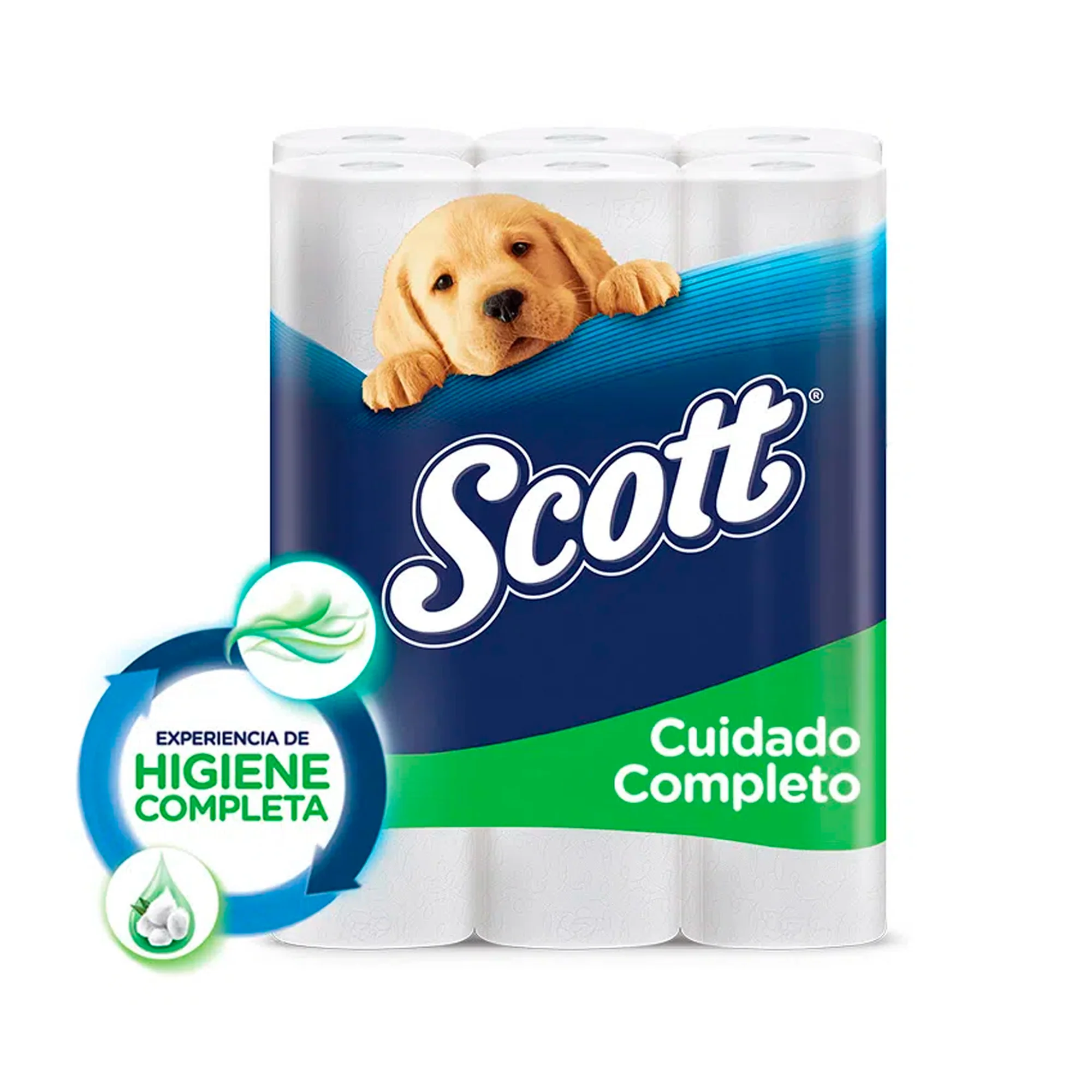 Scott Papel Higiénico Extra Doble Hoja X 6 Unidades