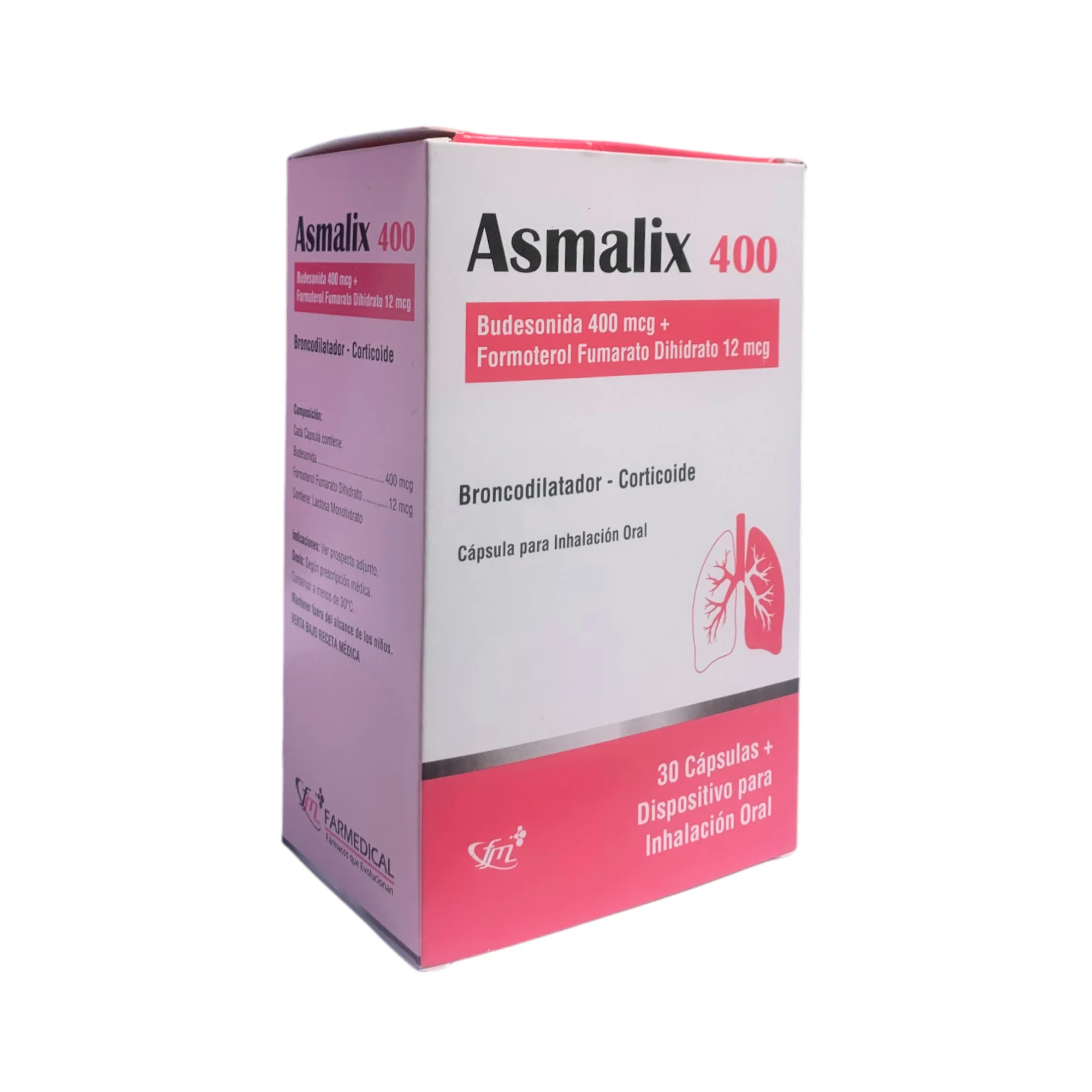 Asmalix 400 Dispositivo Para Inhalacion Oral X Capsula - Image 2