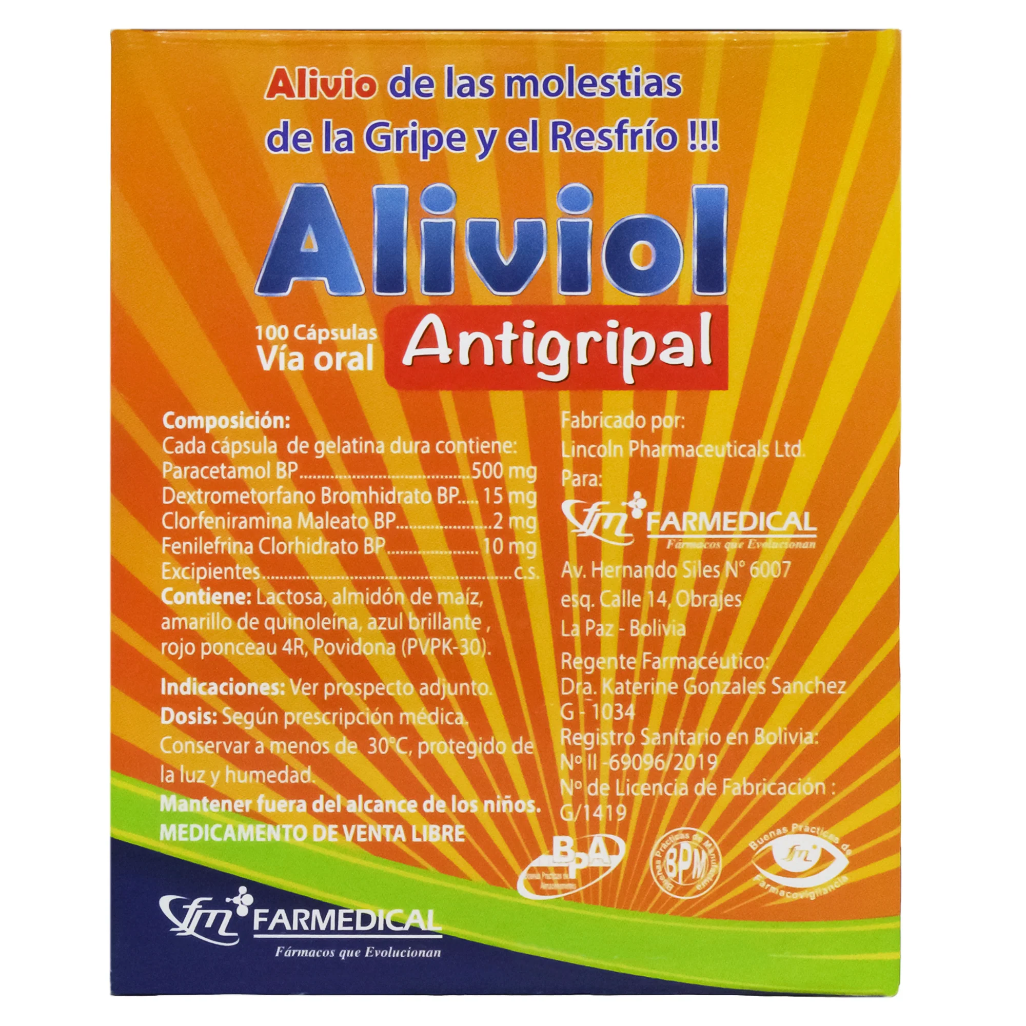 Aliviol Antigripal X Capsula Blanda - Image 4