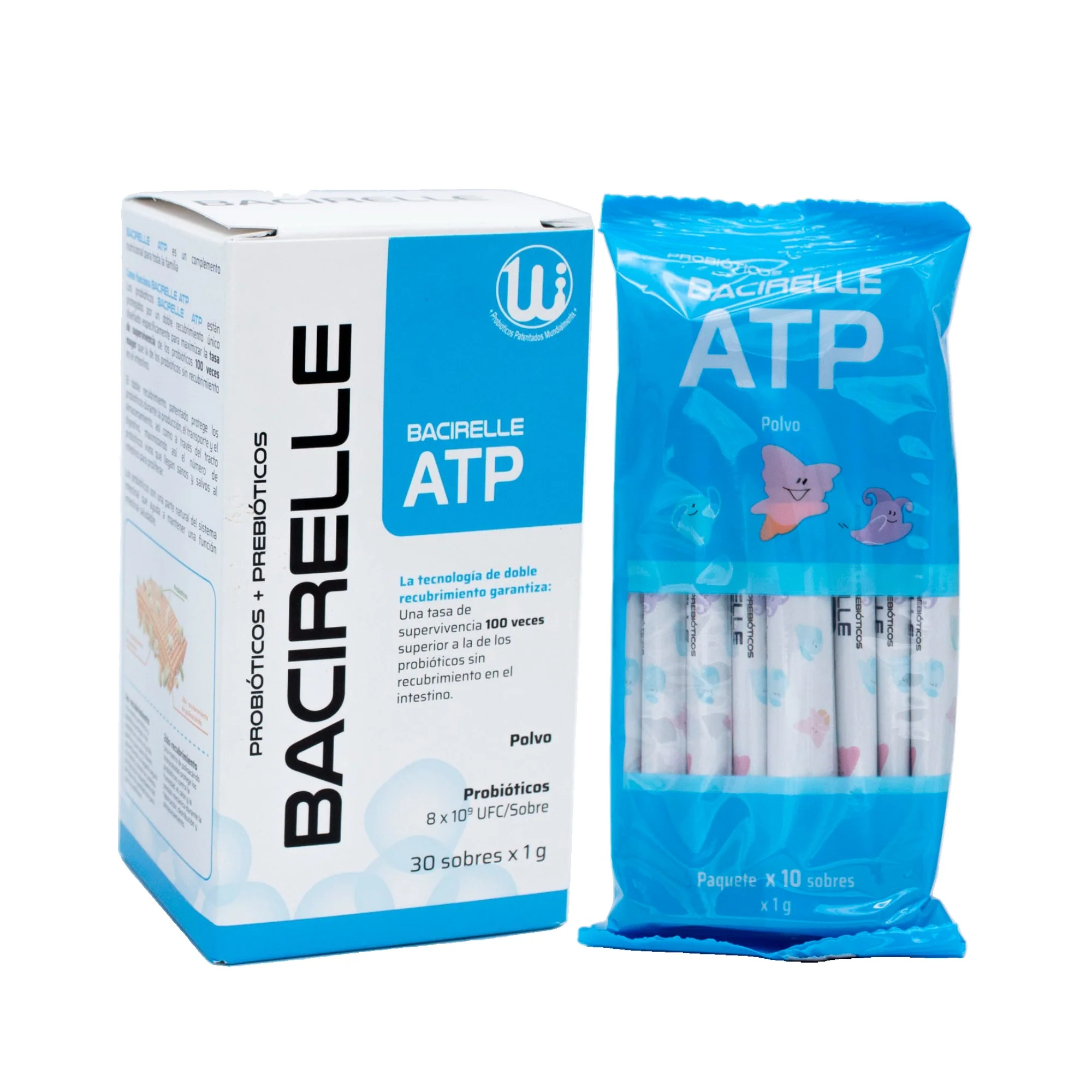 Bacirelle Atp Probióticos / Prebióticos X Sobre
