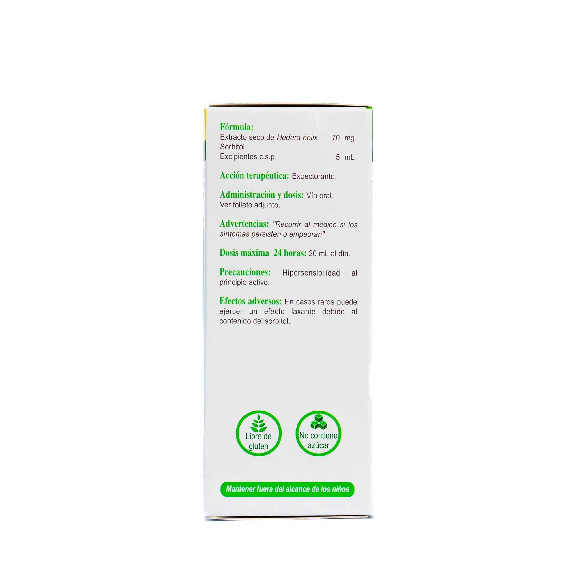 Hedralix Fuerte Hedera Helix 70Mg Solución X 100Ml - Image 2