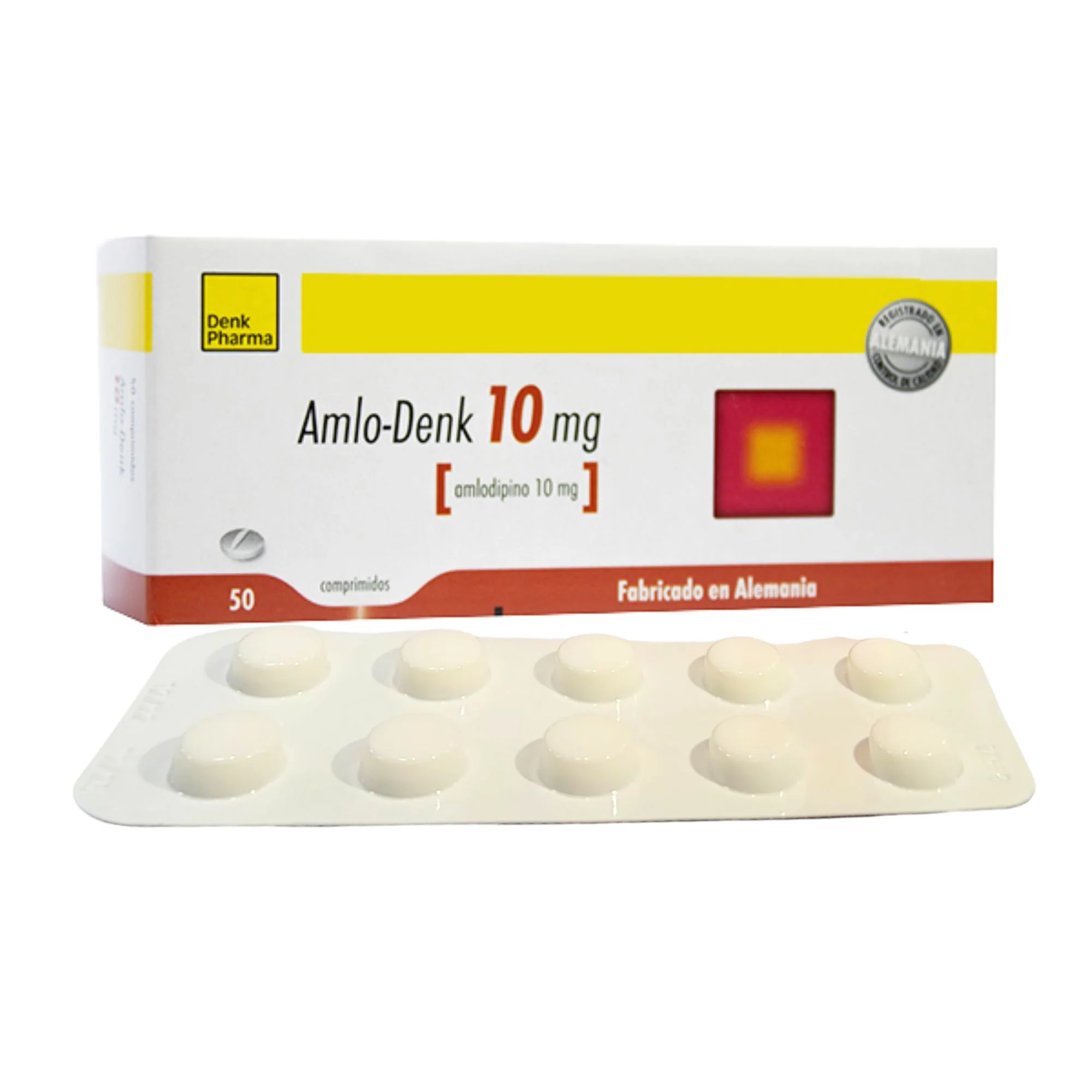 Amlo-Denk 10Mg Amlodipino X Comprimido