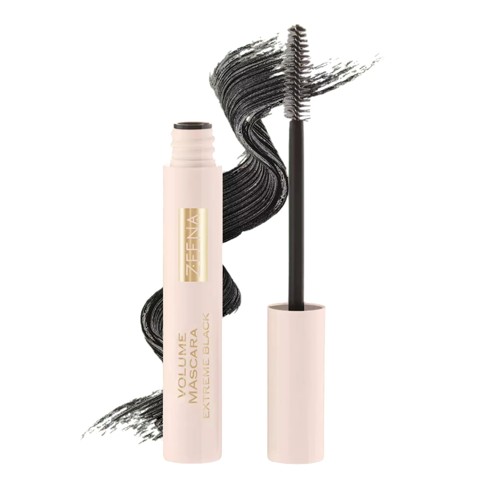 Mascara De Pestañas Volumen Extreme Black Zeena 010 - Image 3