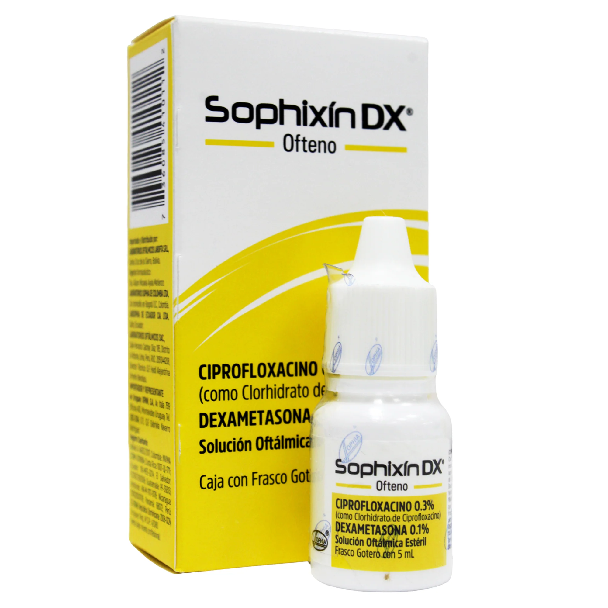 Sophixin Dx Colirio X 5Ml Ciprofloxacina Dexametas - Image 5