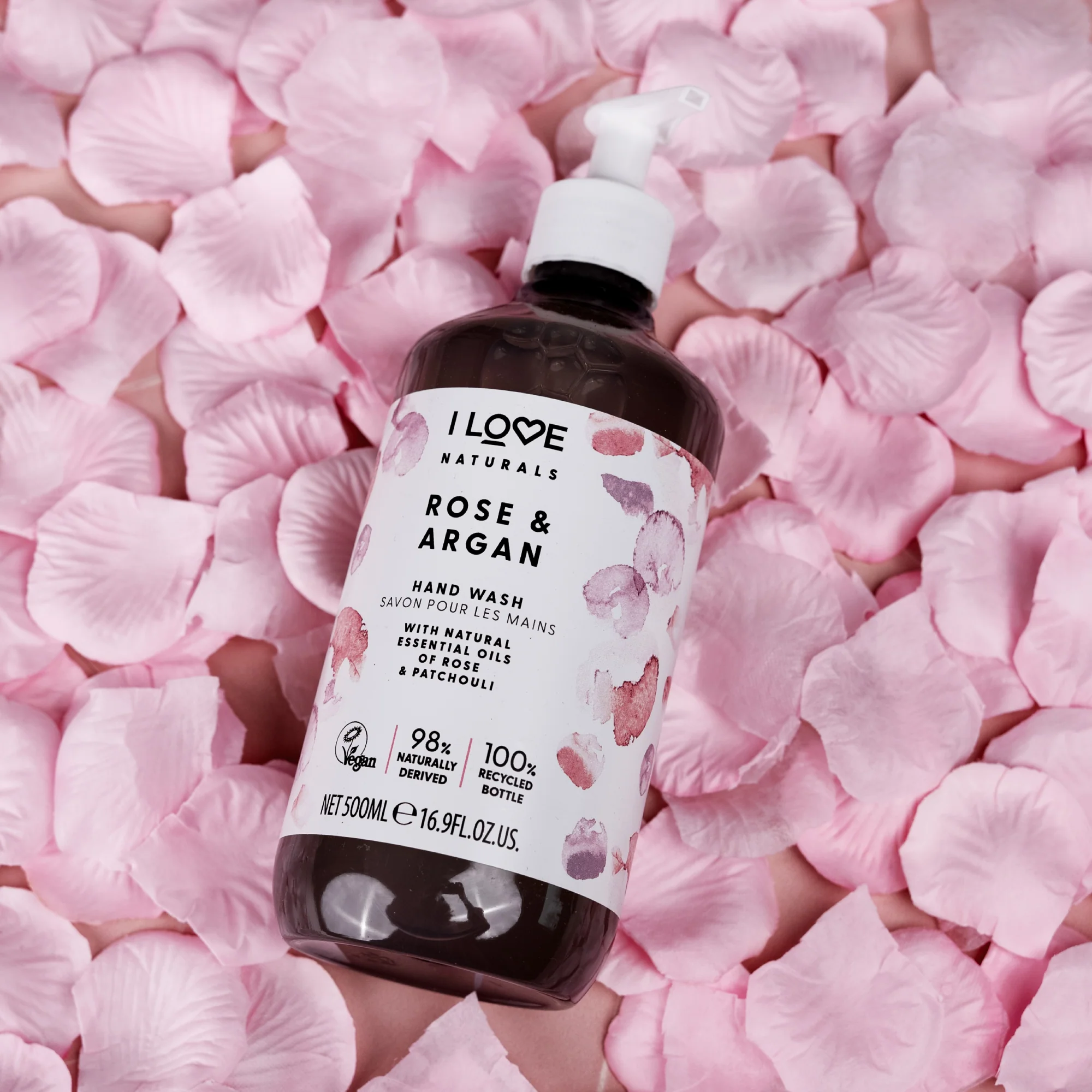 Jabon Liquido De Manos I Love Rose Y Argan X 500Ml - Image 2