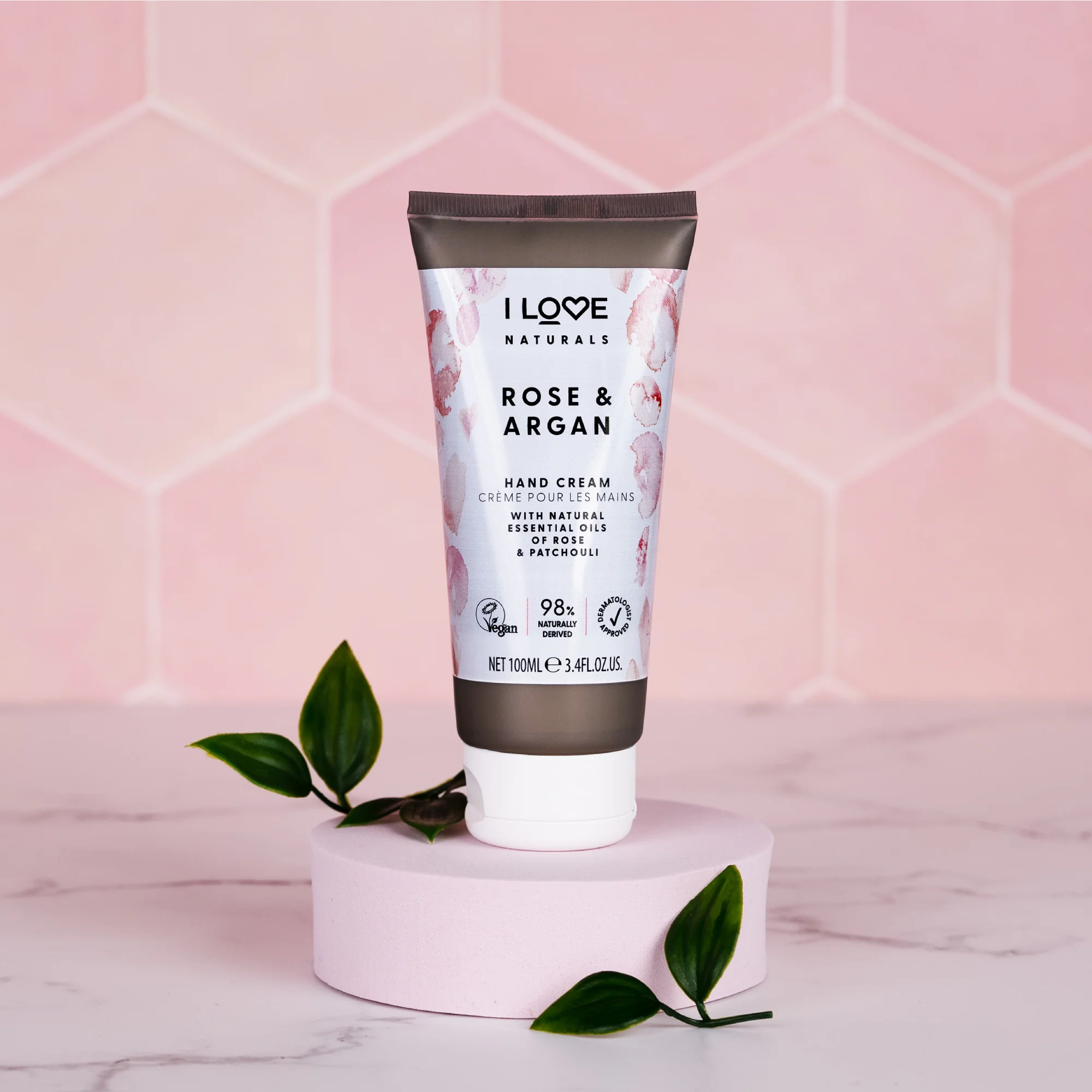 Crema De Manos I Love Naturals Rose Y Argan X 100Ml - Image 2