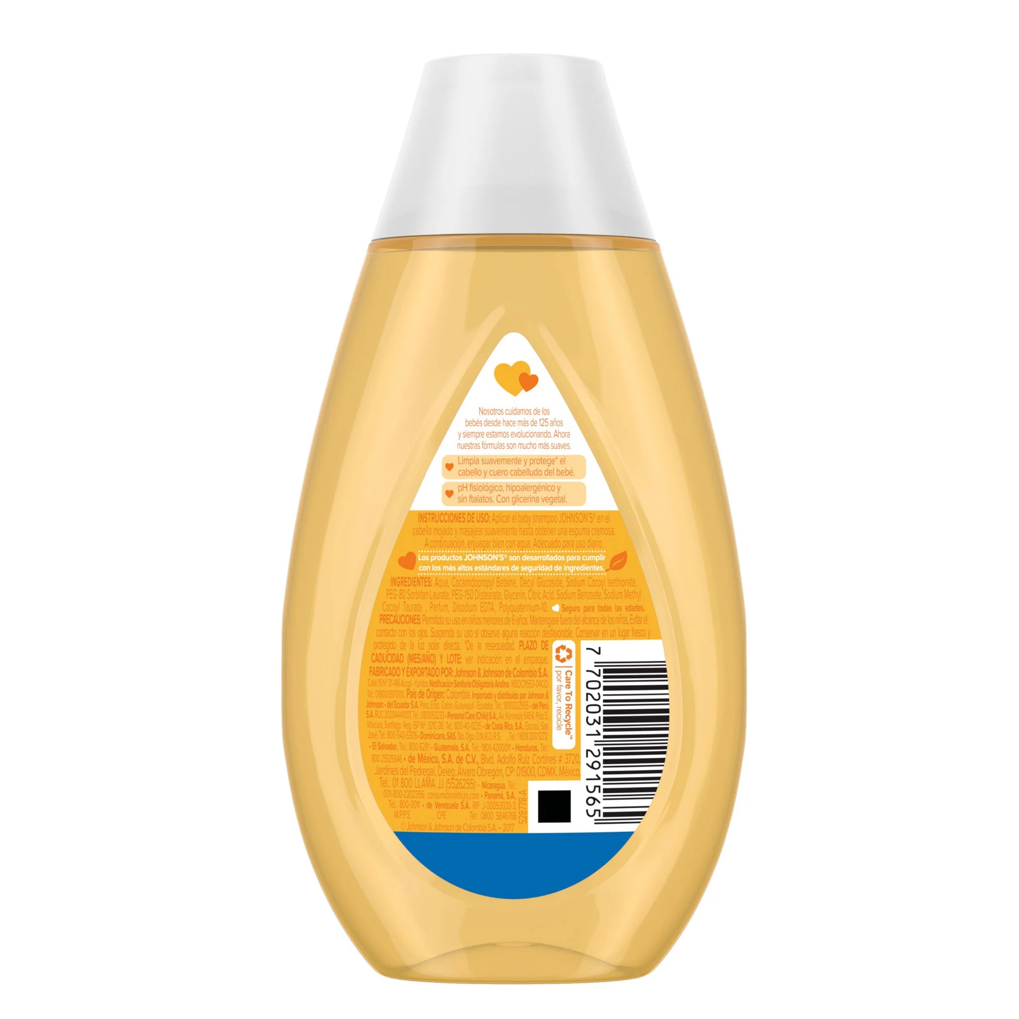 Shampoo Para Bebé Johnson Ph Balanceado X 200Ml - Image 2