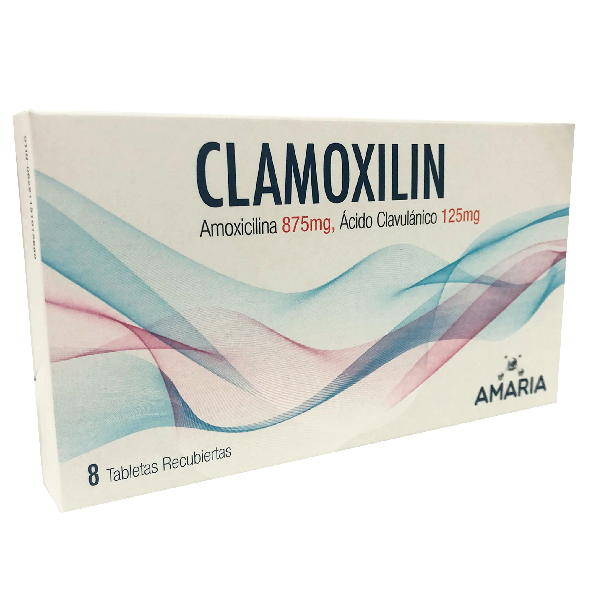 Clamoxilin 875 Amoxicilina 125Mg Ácido Clavulánico X Tableta - Image 2